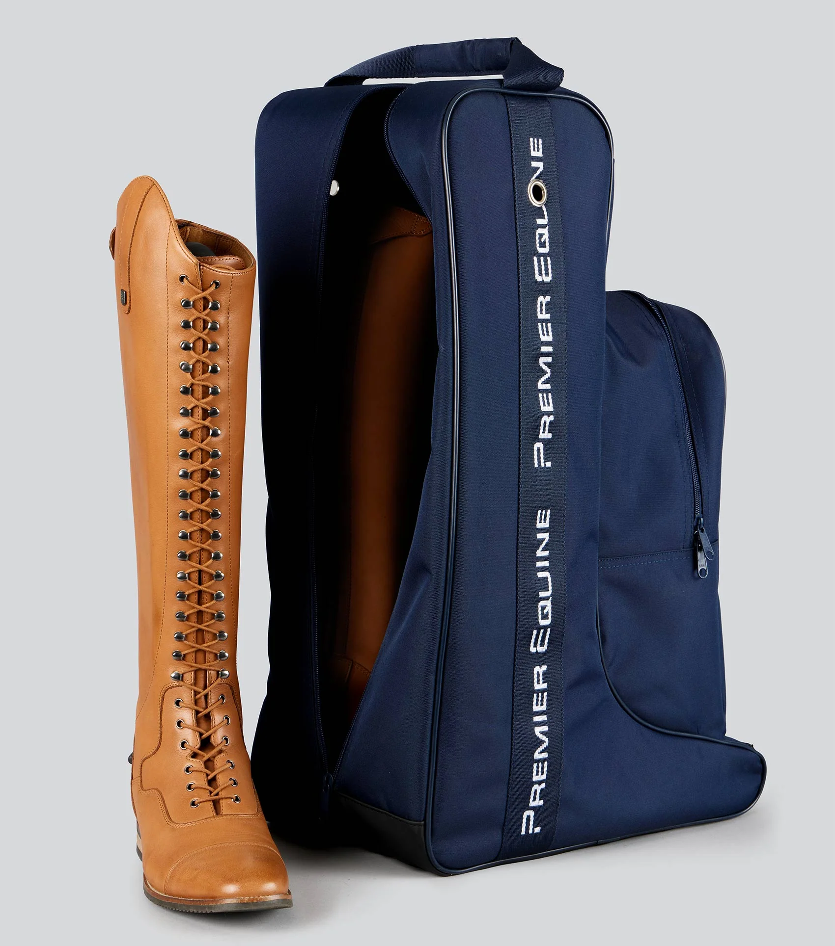 PE Team Tall Boot Bag with Storage Navy - Image 4