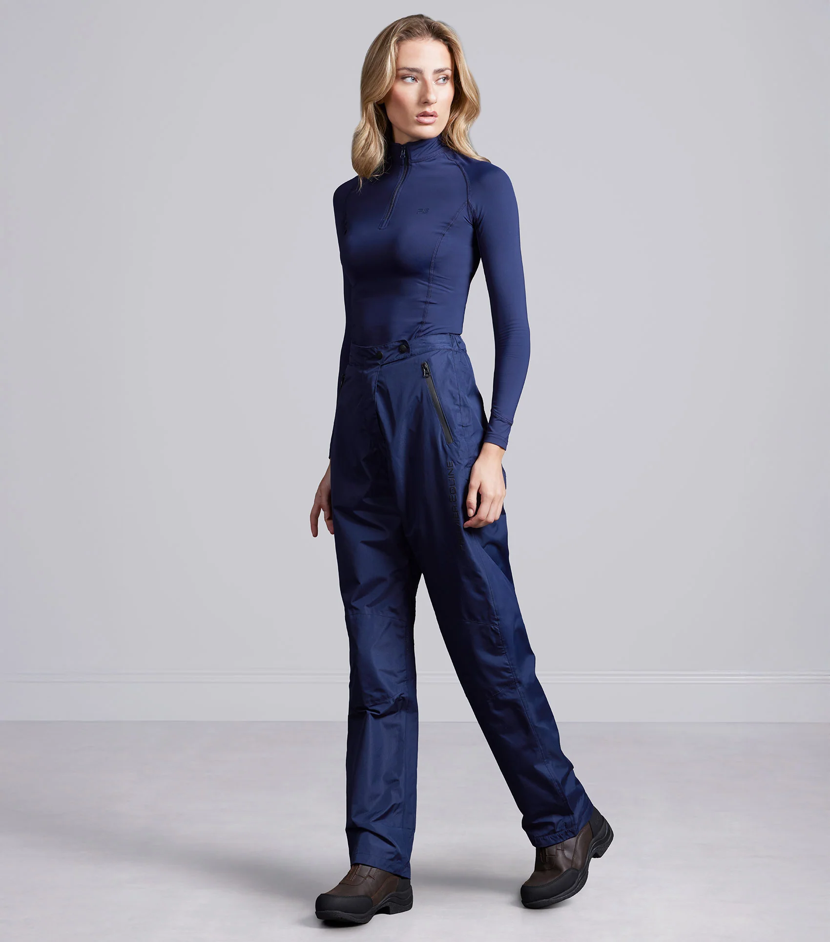 Petra Duo Waterproof Trousers Navy - Image 6