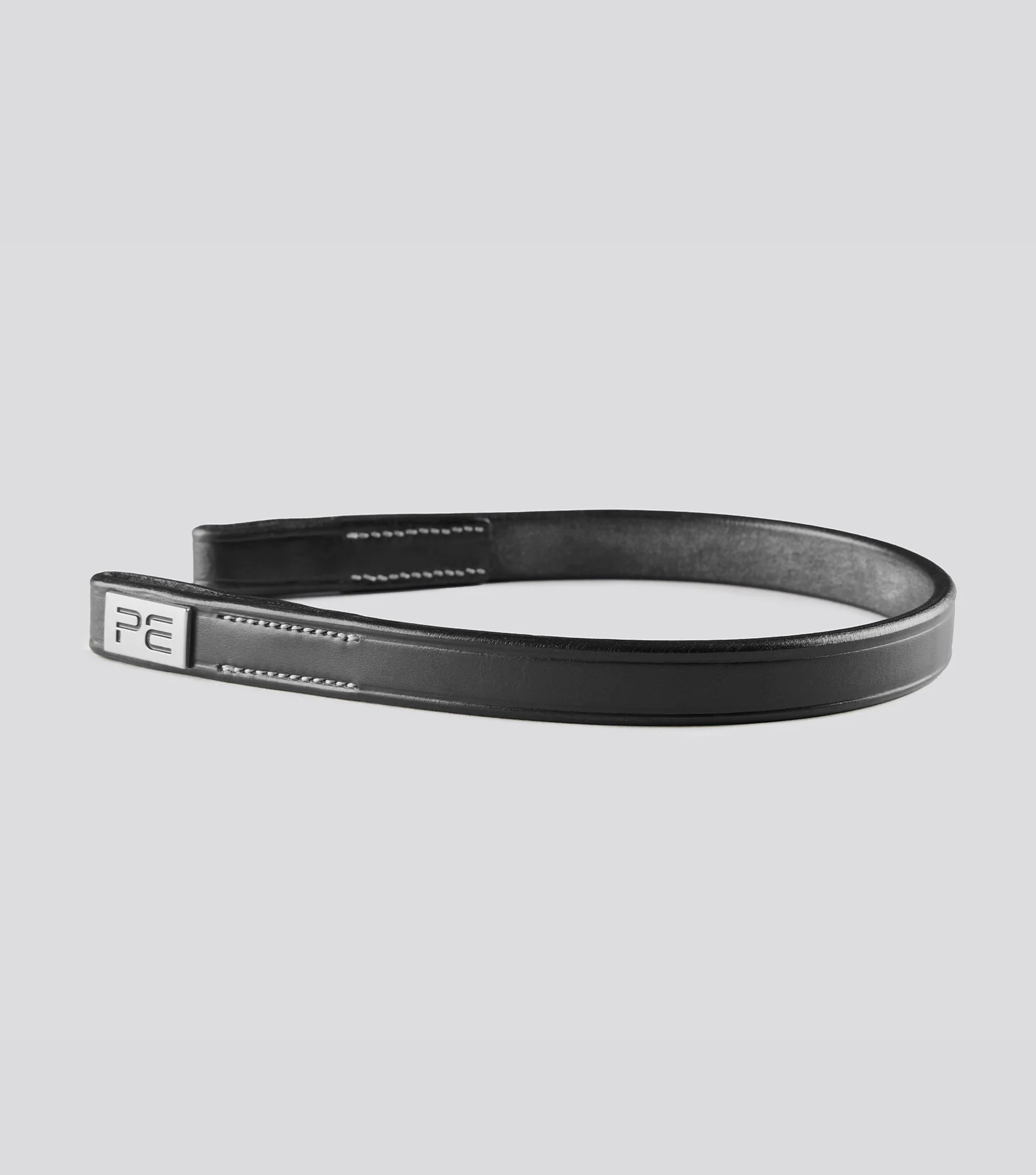 Plain Browband for Hunter Bridle Black