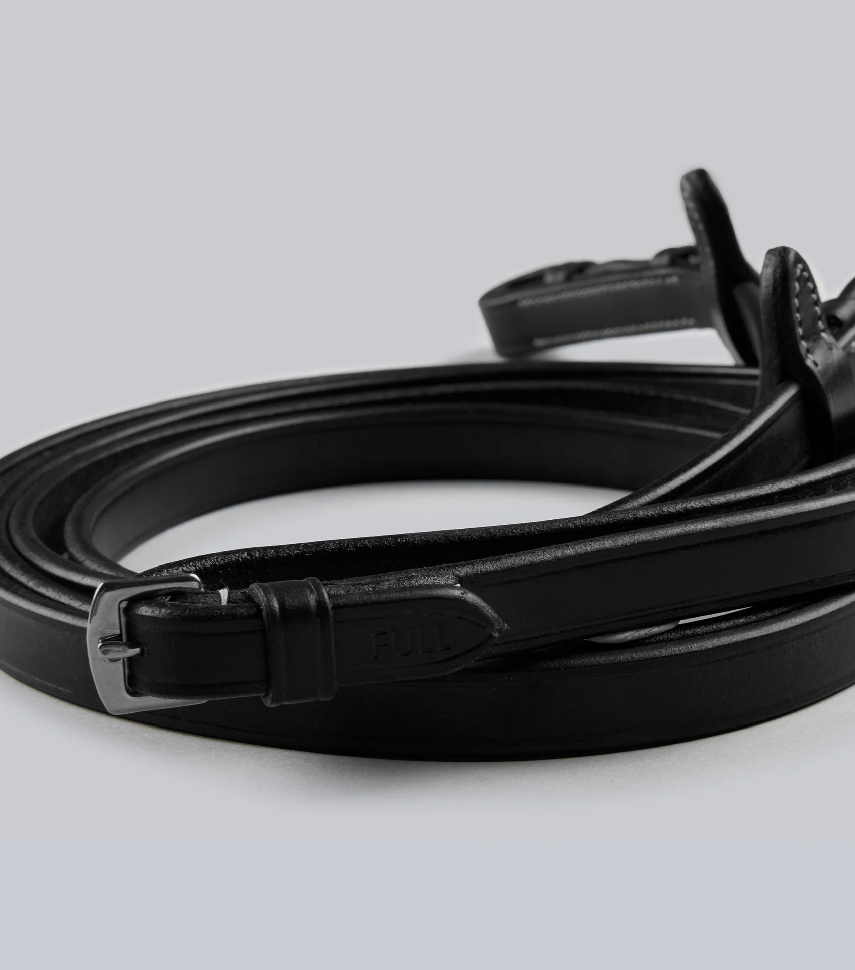 Plain Leather Reins Black - Image 4