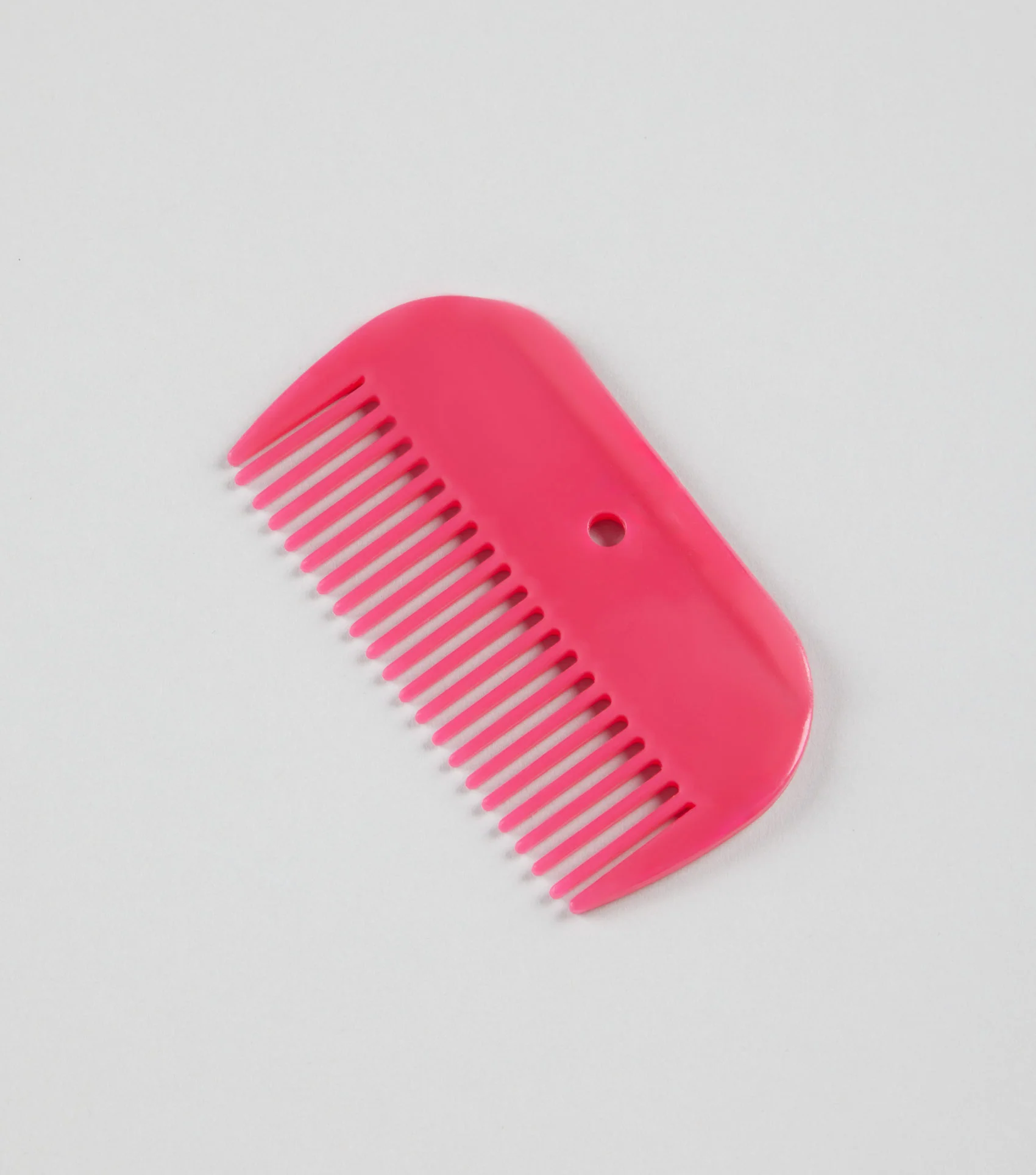 Plastic Mane Comb Fuchsia