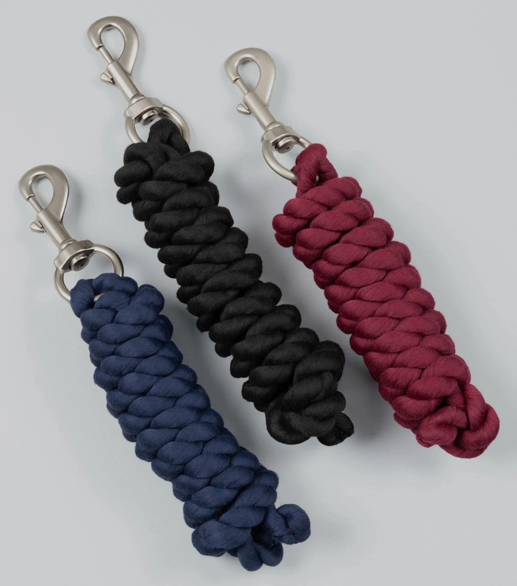 Polycotton Lead Rope: 2 Meters Navy - Image 2