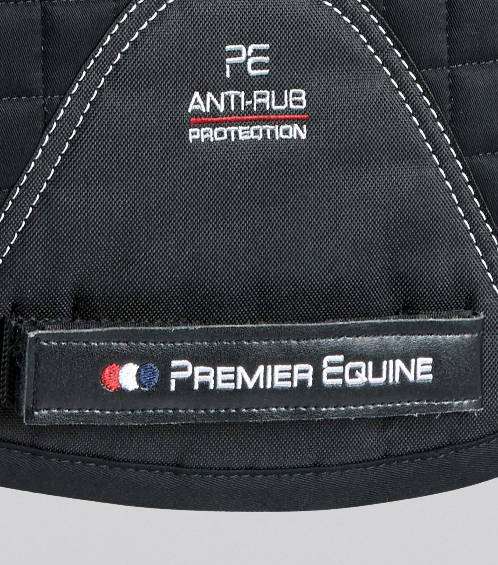Pony Close Contact Merino Wool Half Lined European GP/ Jump Square Black/Black Wool - Image 5