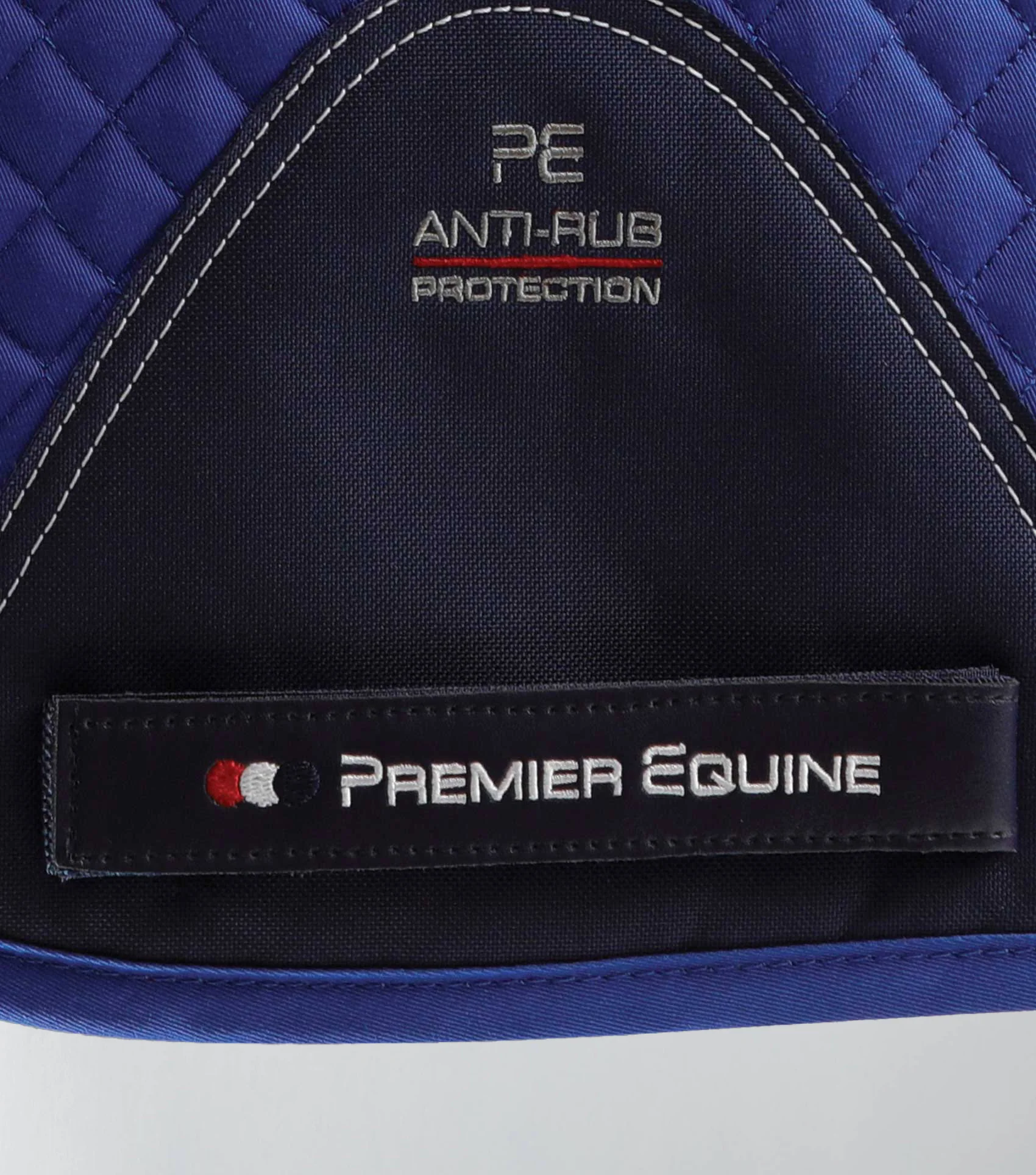 Pony Plain Cotton Dressage Square Royal Blue - Image 5