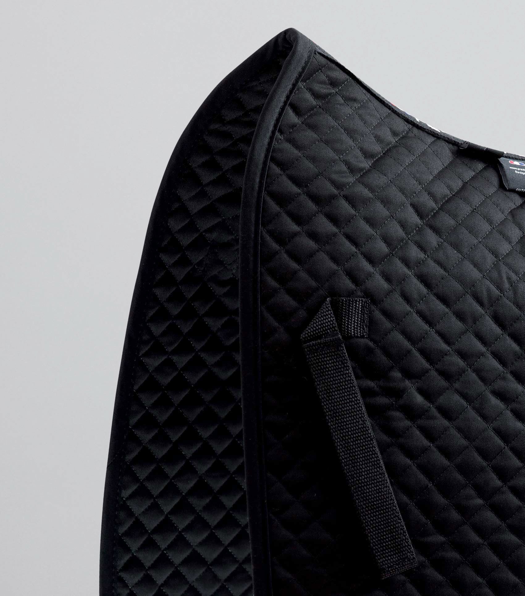 Pony Plain Cotton Dressage Square Black - Image 3