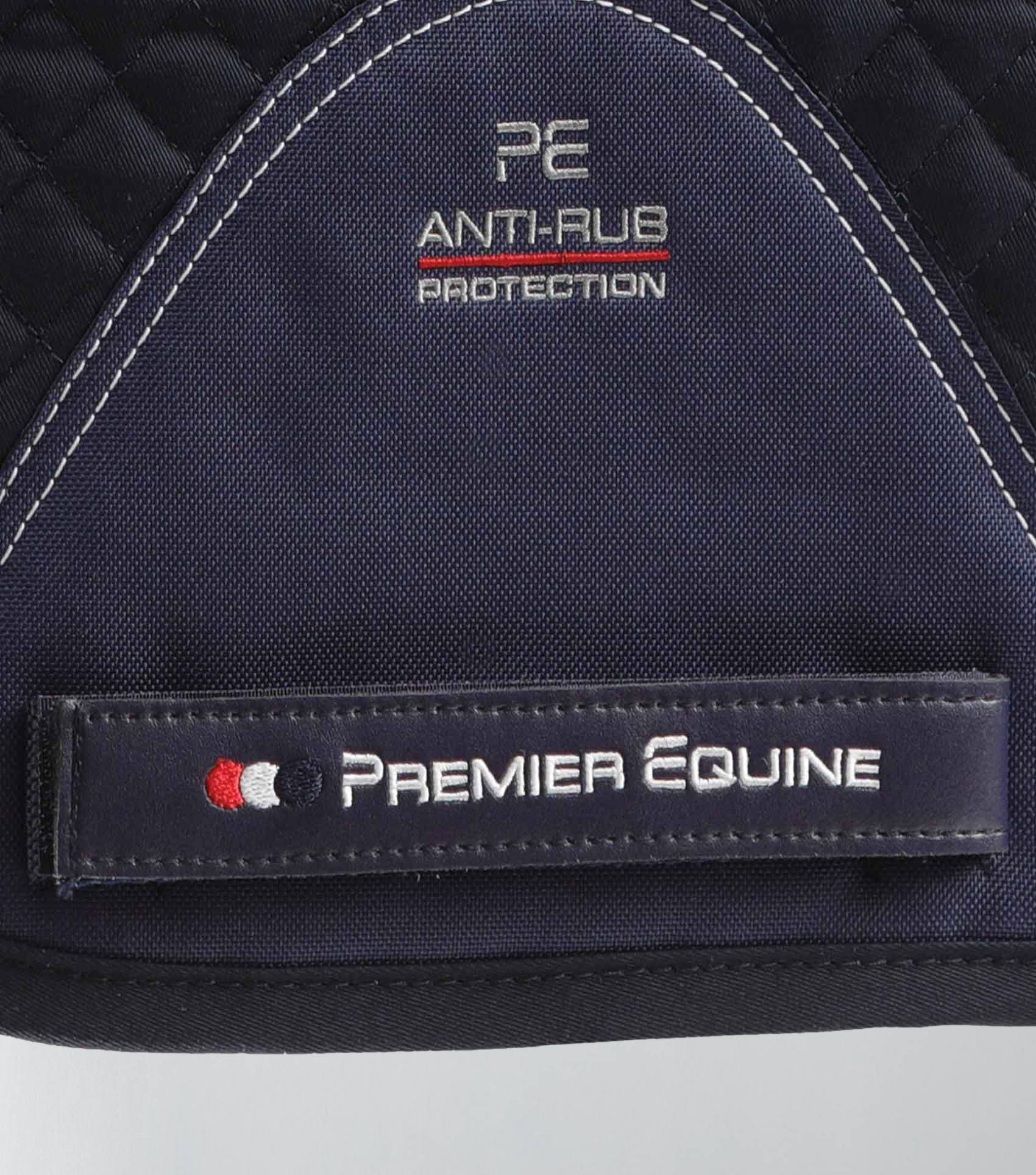 Pony Plain Cotton Dressage Square Navy - Image 5