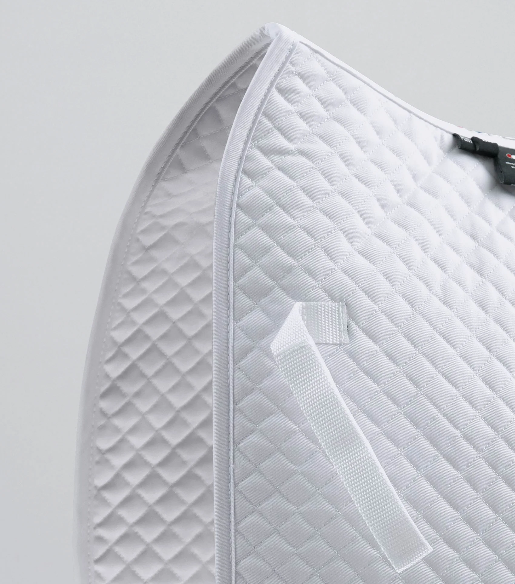 Pony Plain Cotton Dressage Square White - Image 3