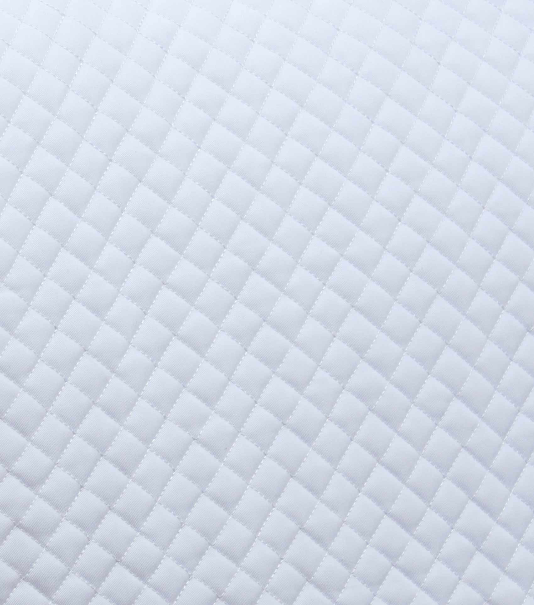 Pony Plain Cotton Dressage Square White - Image 4
