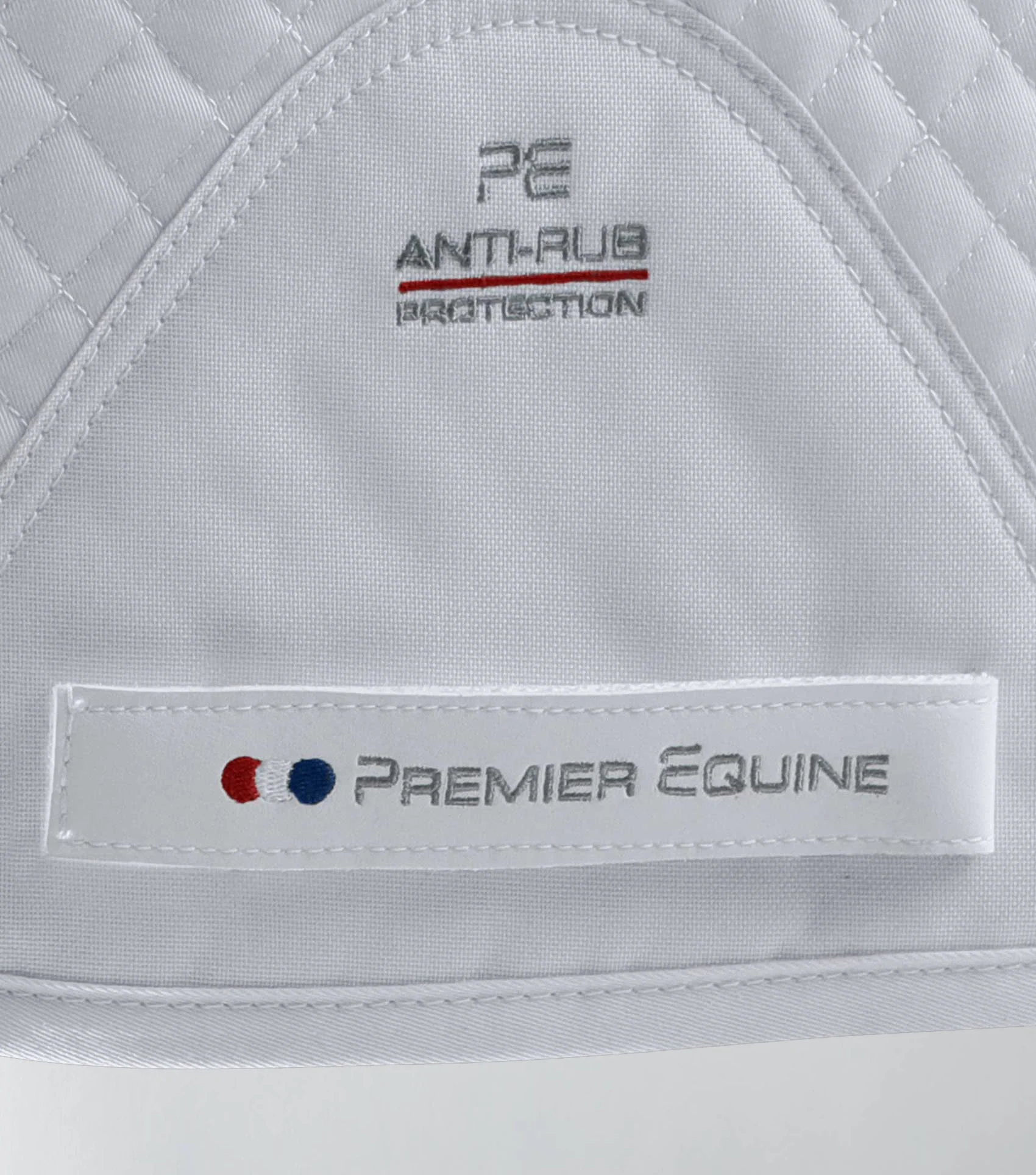 Pony Plain Cotton Dressage Square White - Image 5