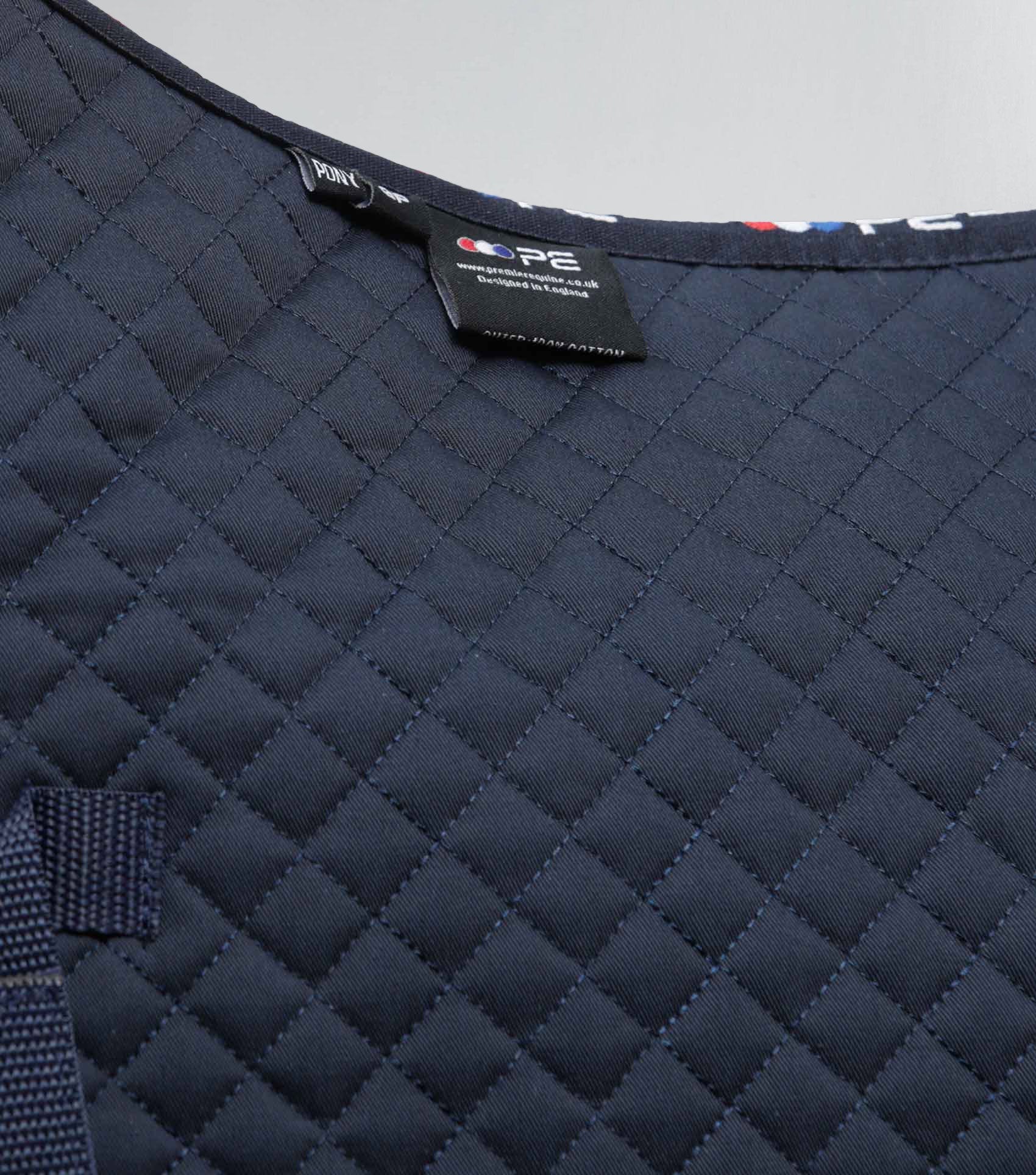Pony Plain Cotton GP/Jump Square Navy - Image 6