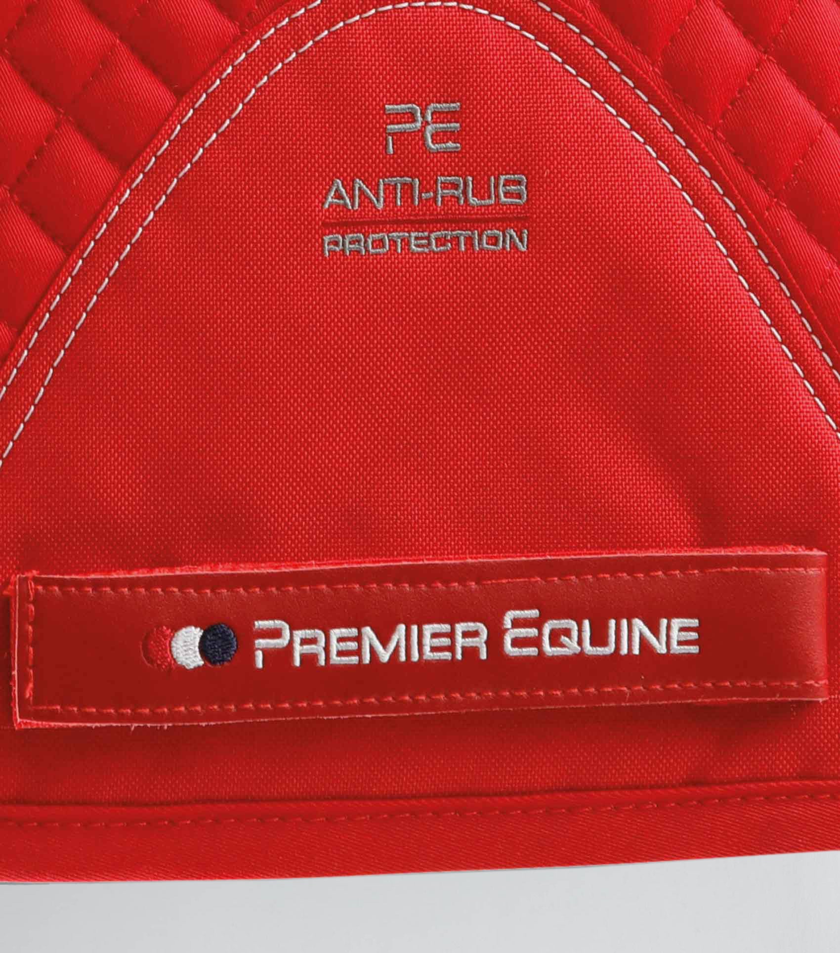 Pony Plain Cotton GP/Jump Square Red - Image 5
