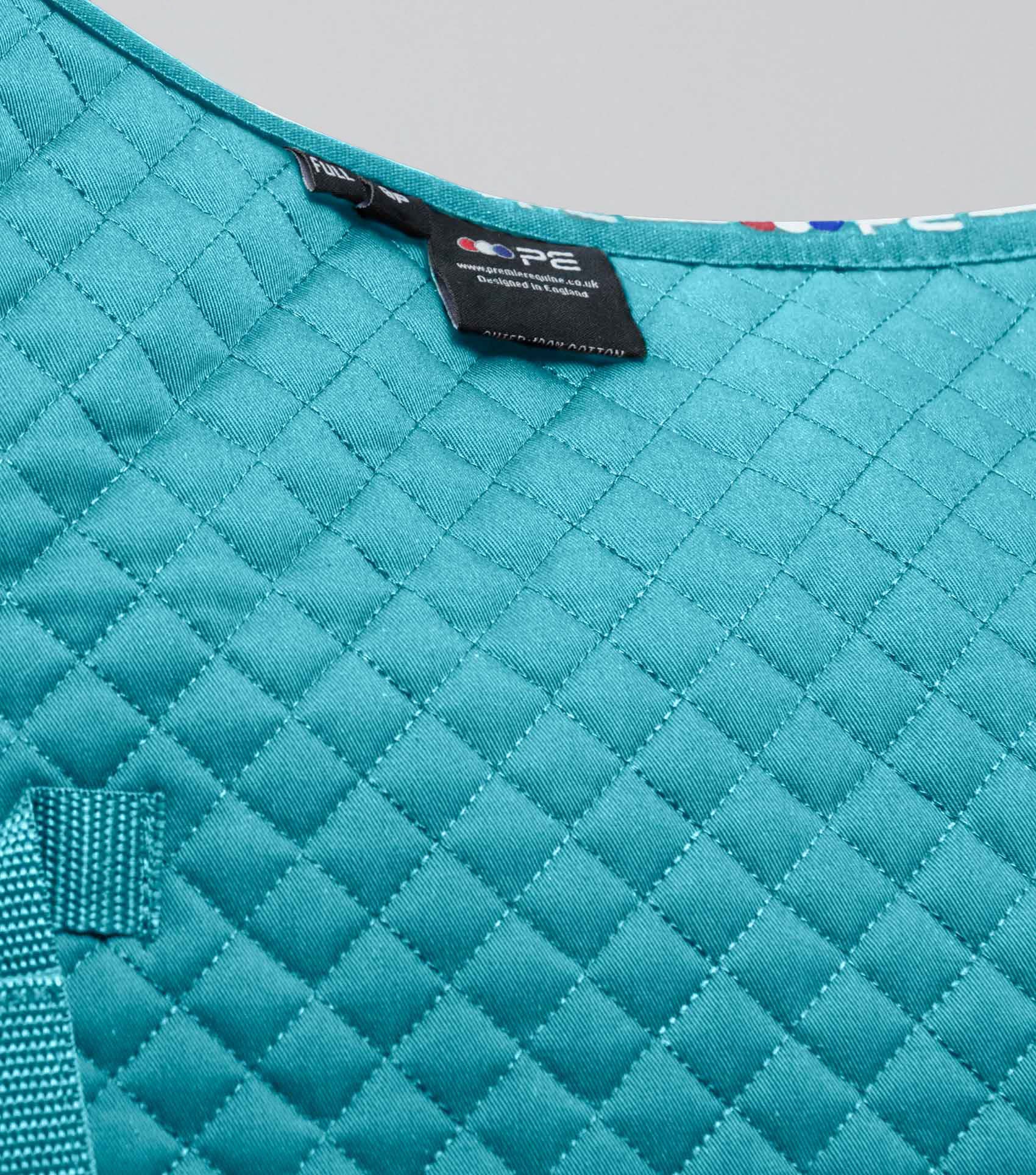 Pony Plain Cotton GP/Jump Square Turquoise - Image 6