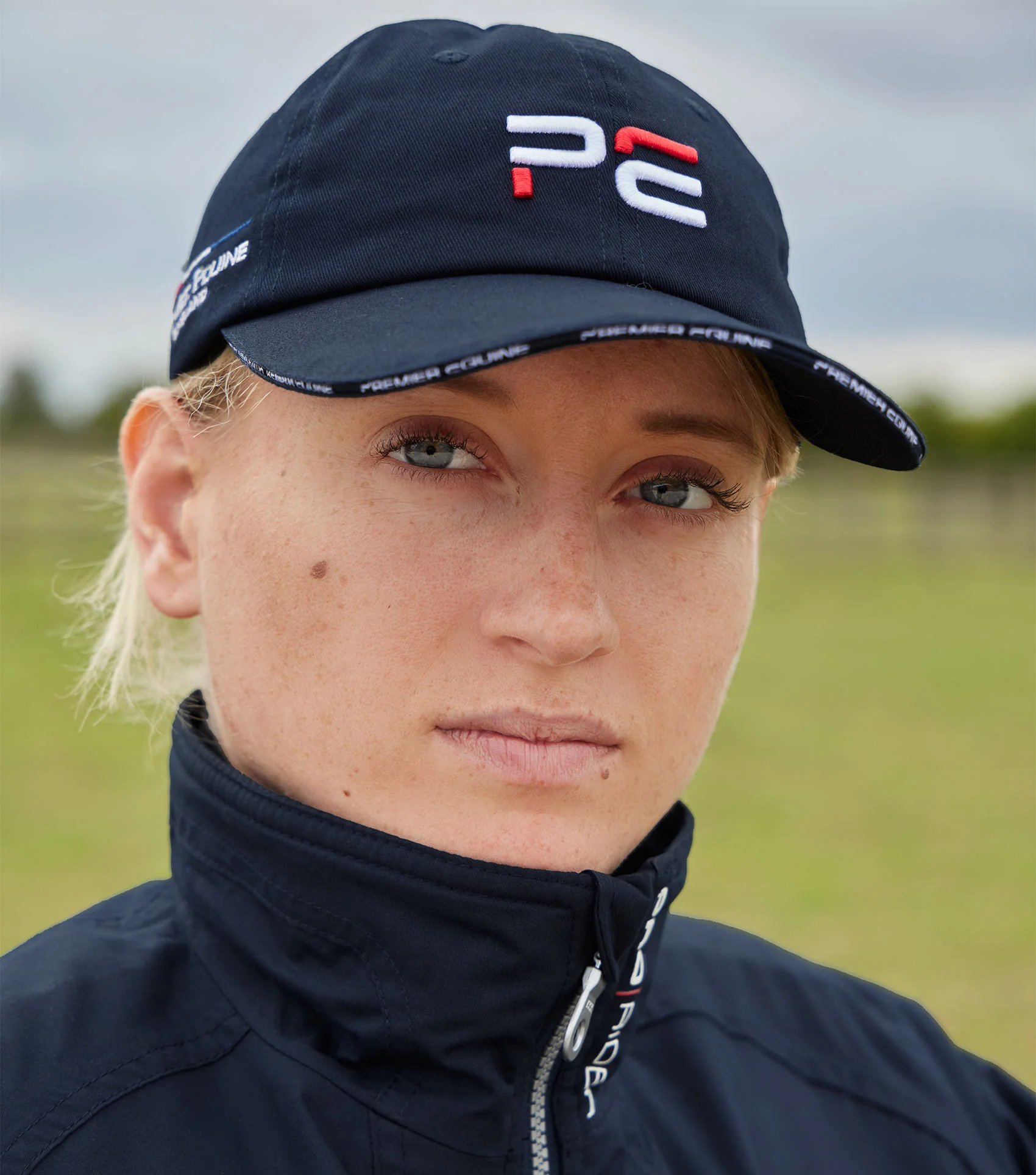 Premier Equine Baseball Cap Navy - Image 2