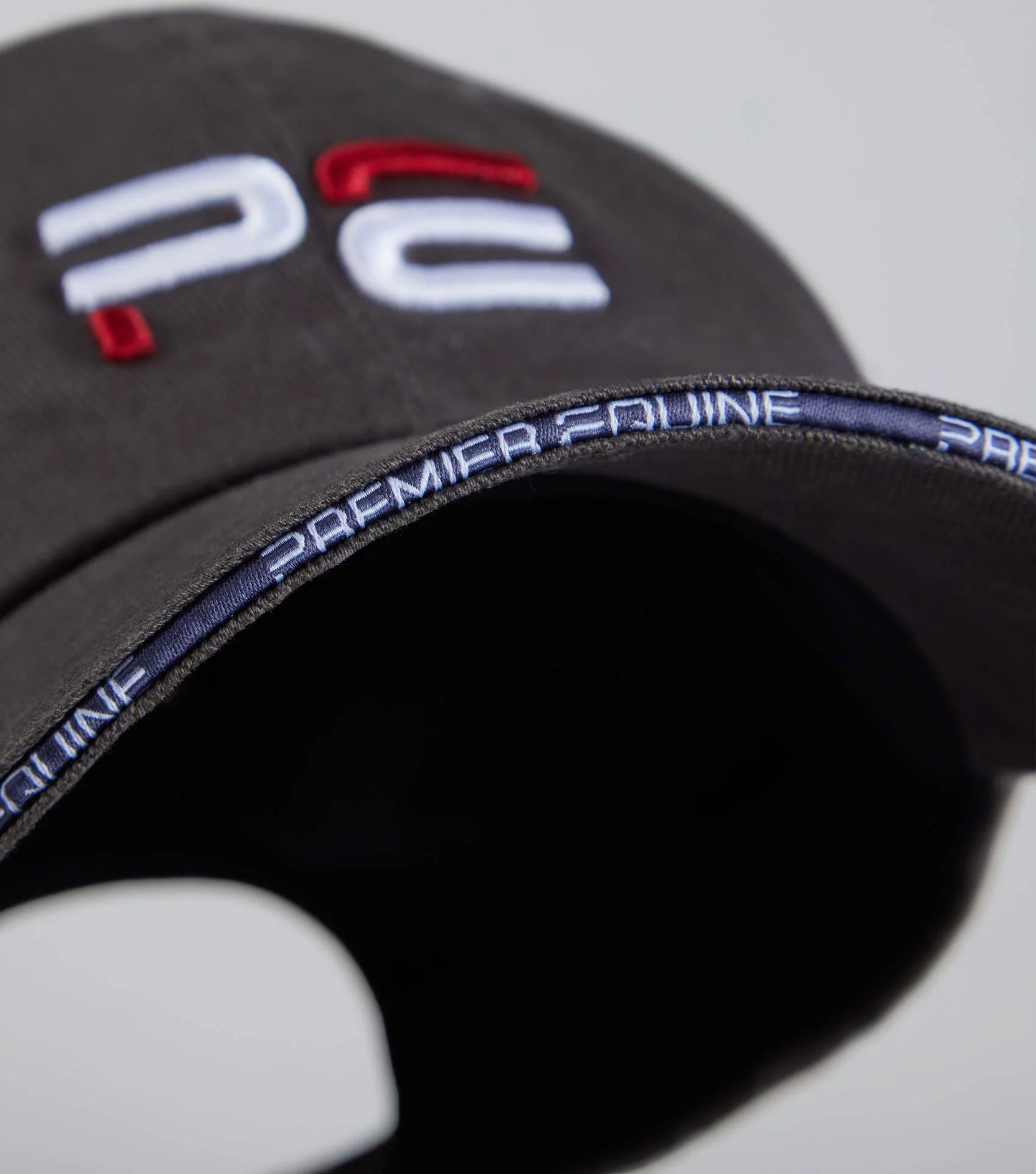 Premier Equine Mens Baseball Cap Anthracite Grey - Image 3