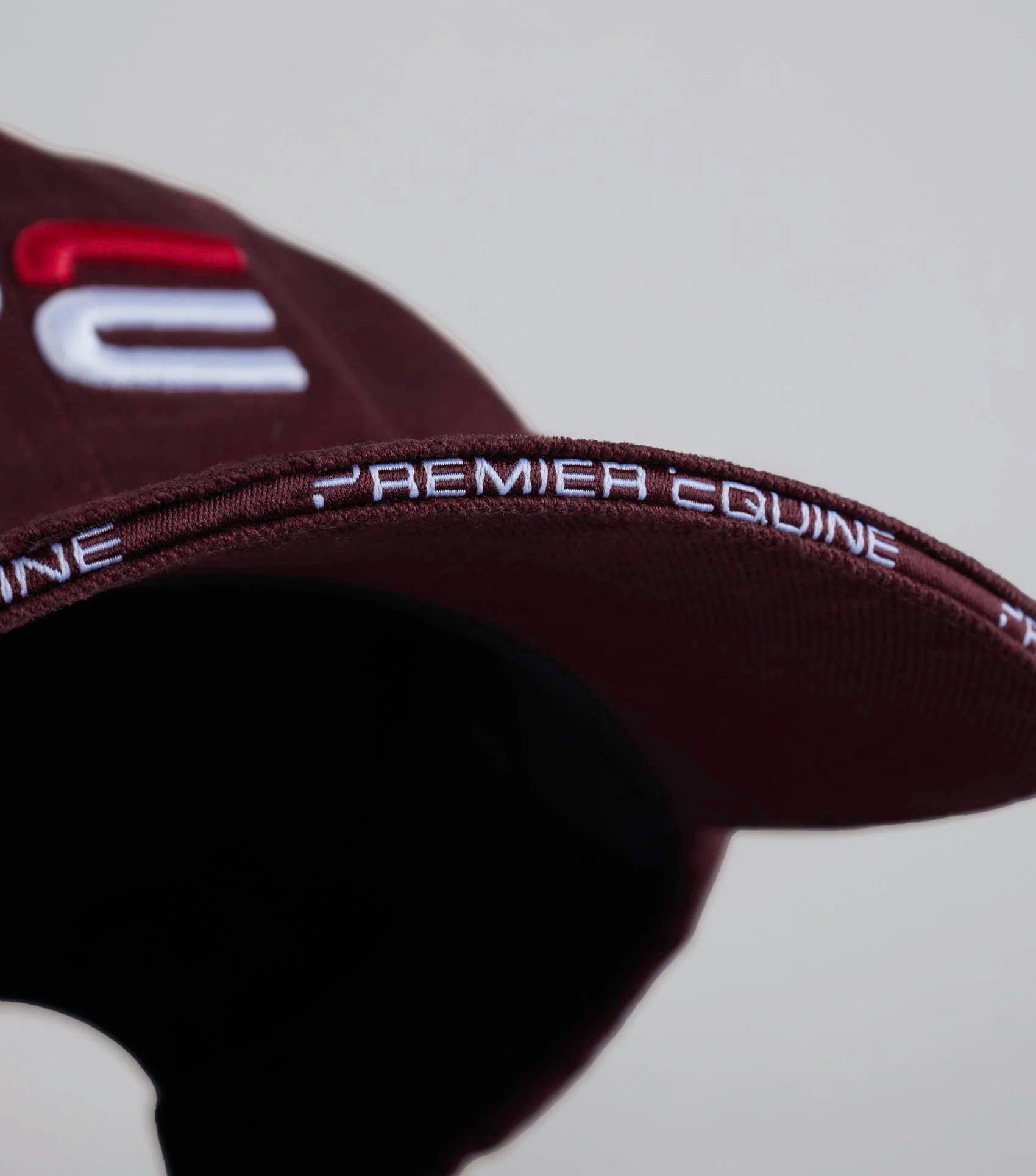 Premier Equine Mens Baseball Cap Wine - Image 3