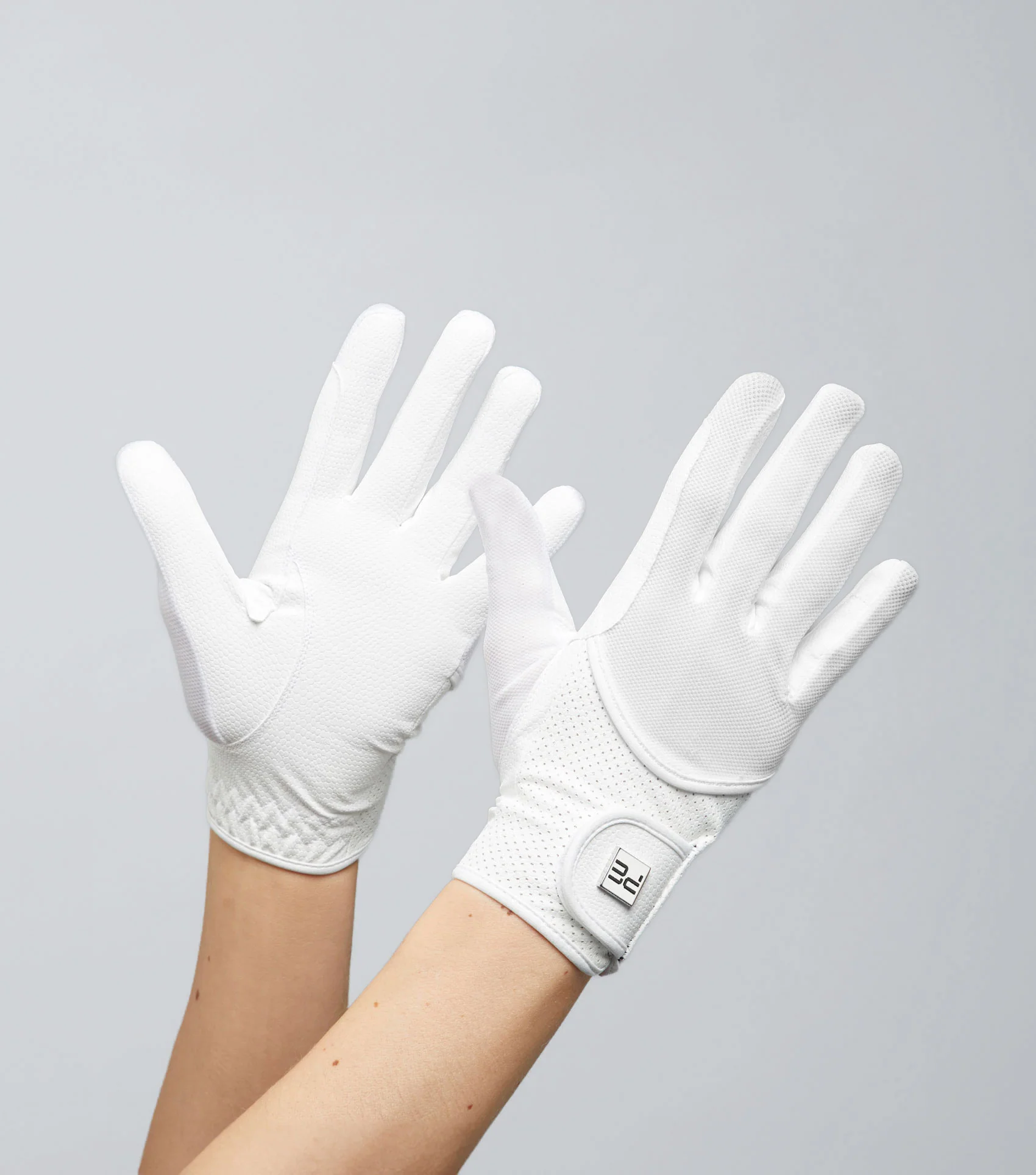 Presa Junior Mesh Competition Riding Gloves White