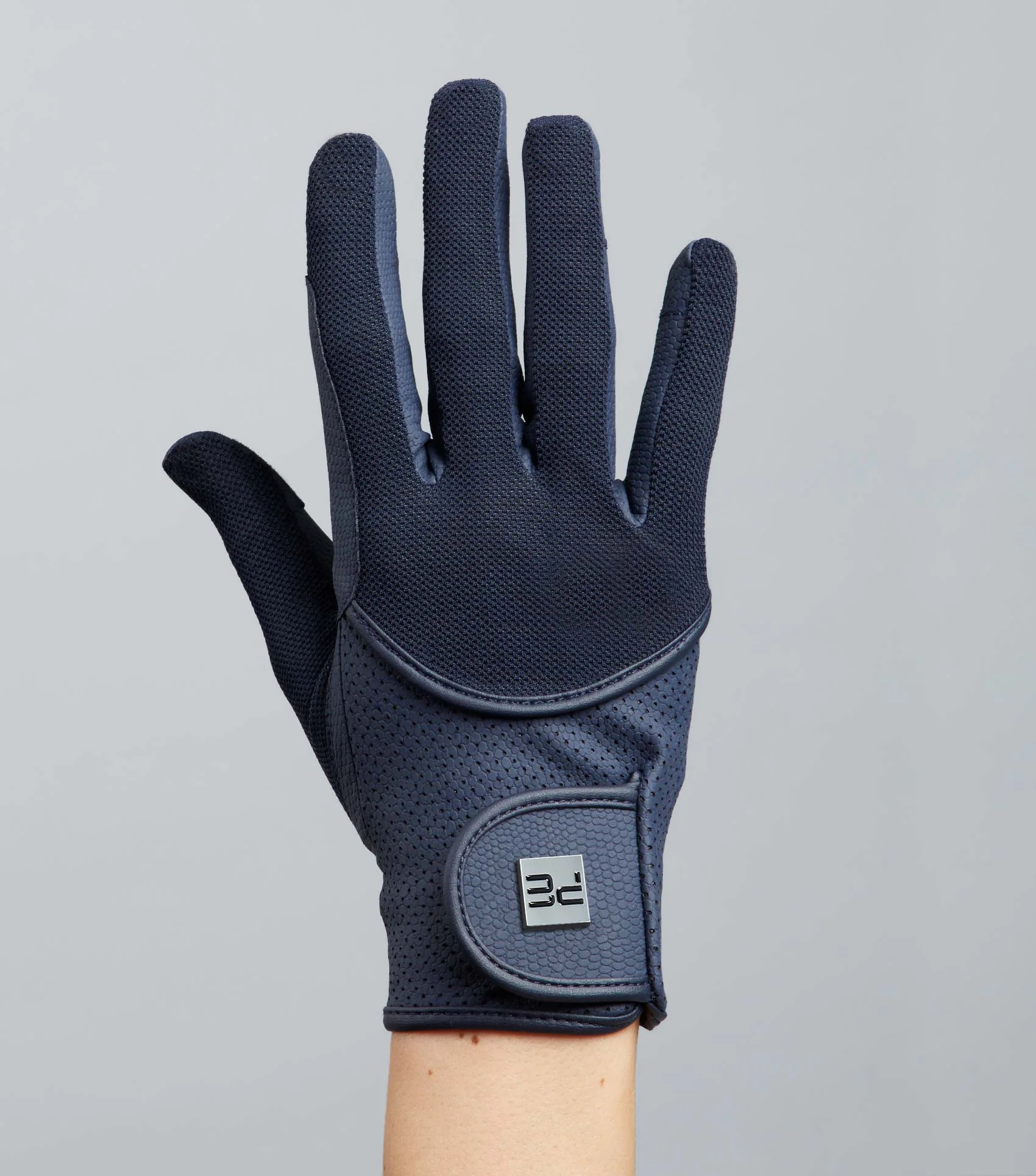Presa Mesh Riding Gloves Navy - Image 5