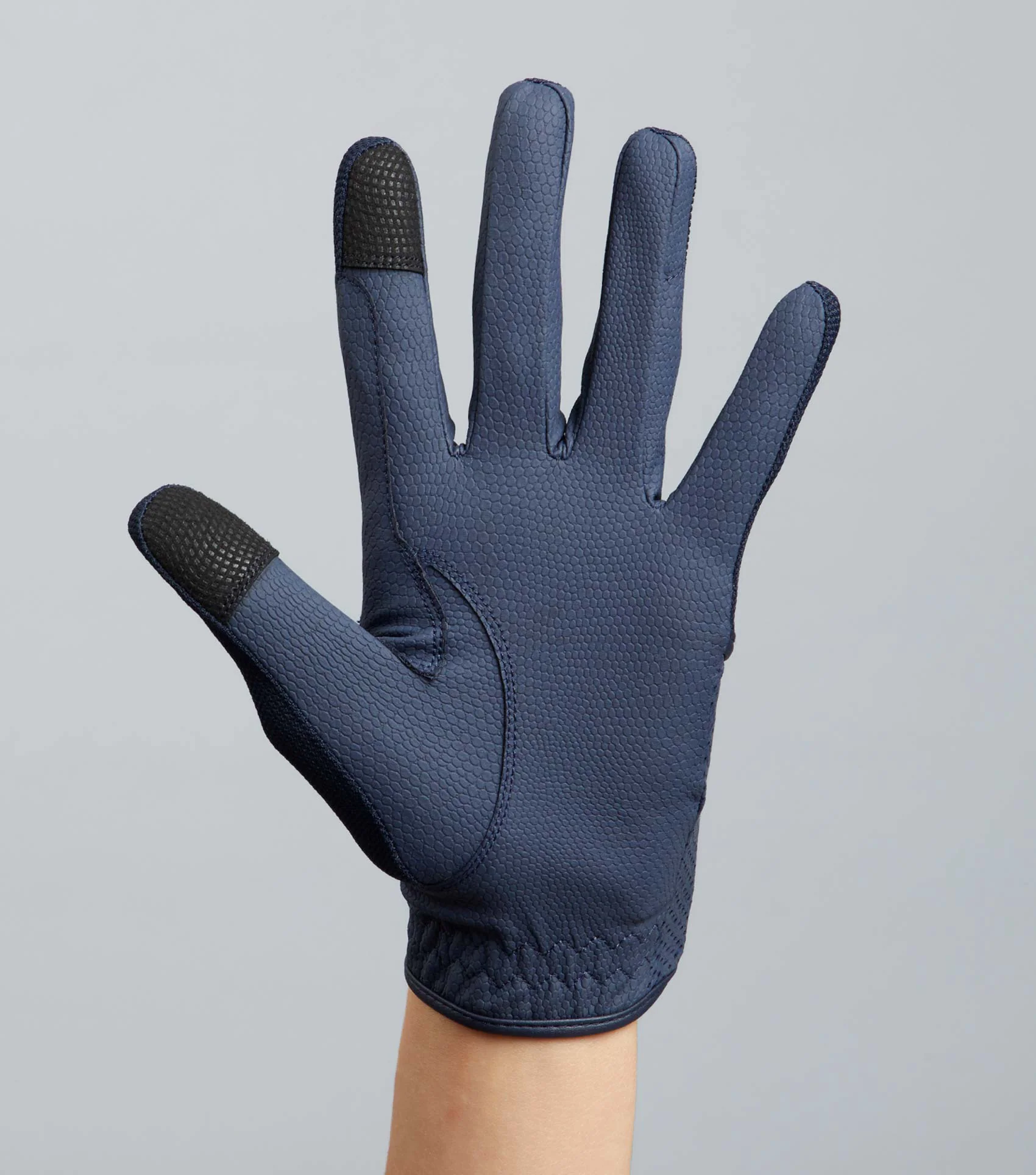 Presa Mesh Riding Gloves Navy - Image 6