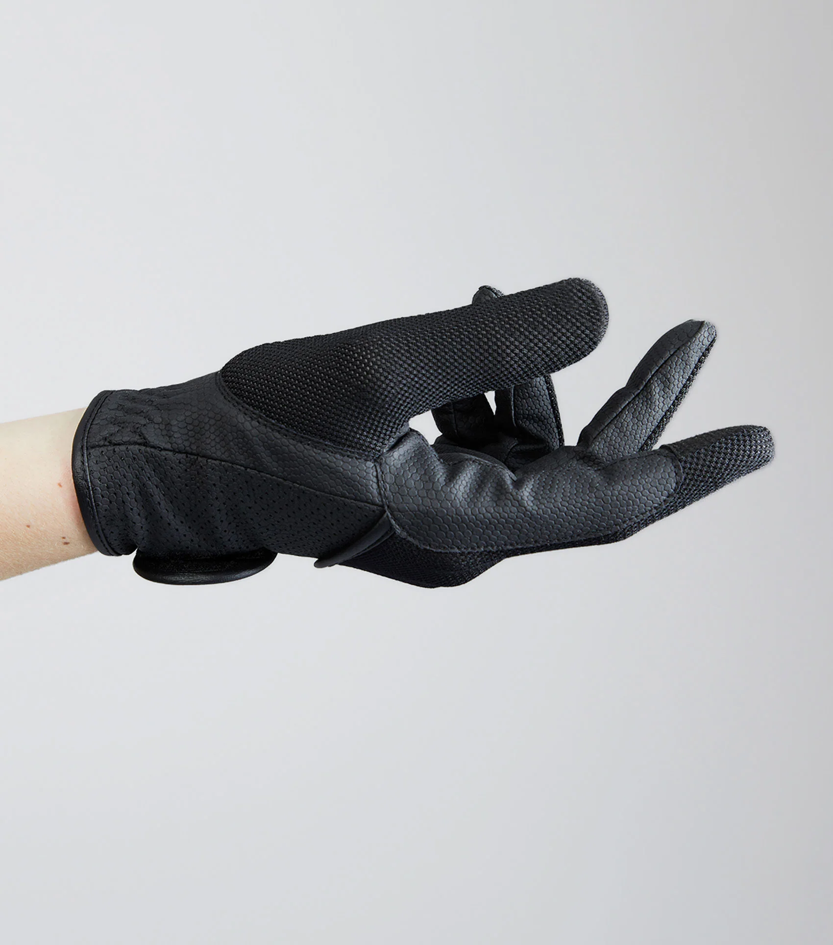 Presa Mesh Riding Gloves Black - Image 4