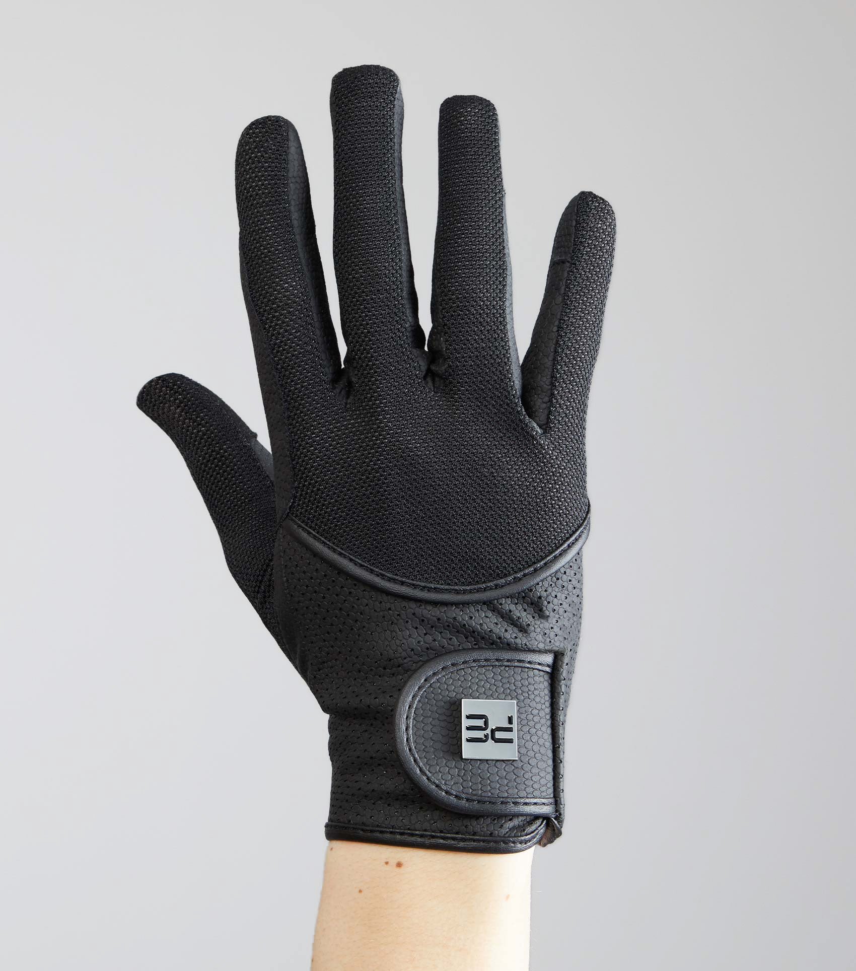 Presa Mesh Riding Gloves Black - Image 5
