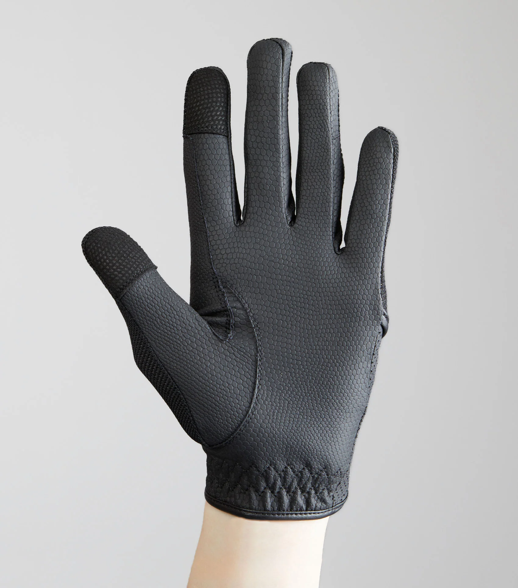 Presa Mesh Riding Gloves Black - Image 6