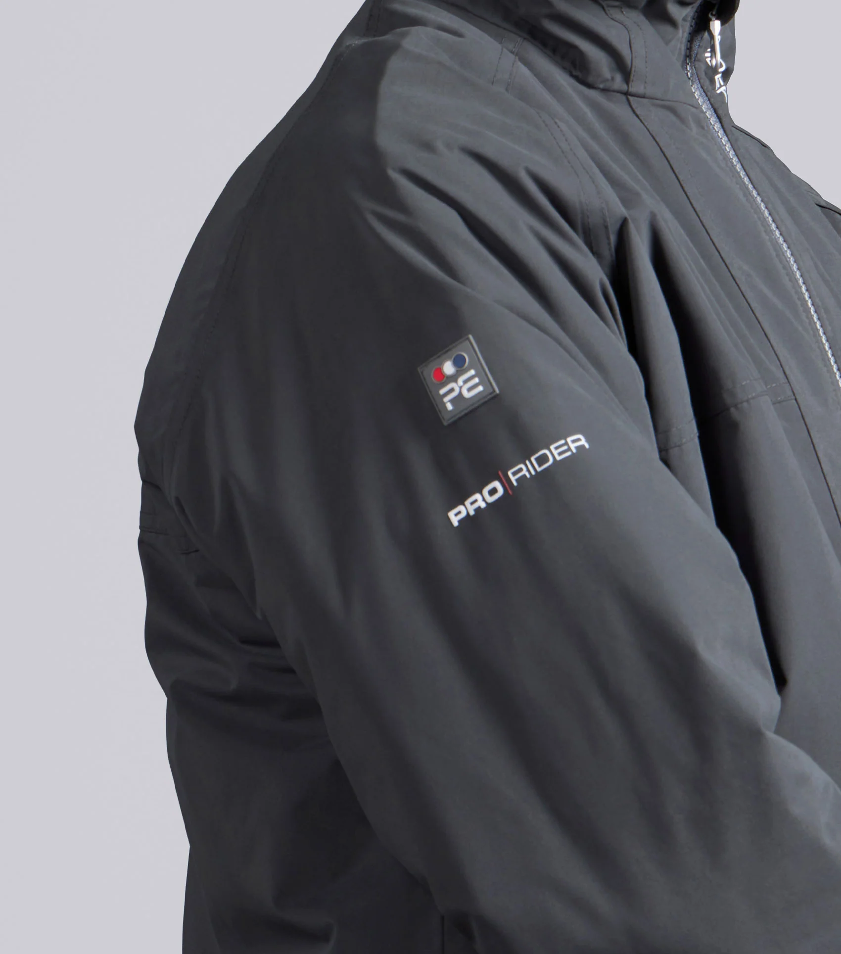 Pro Rider Mens Waterproof Jacket Anthracite Grey - Image 5