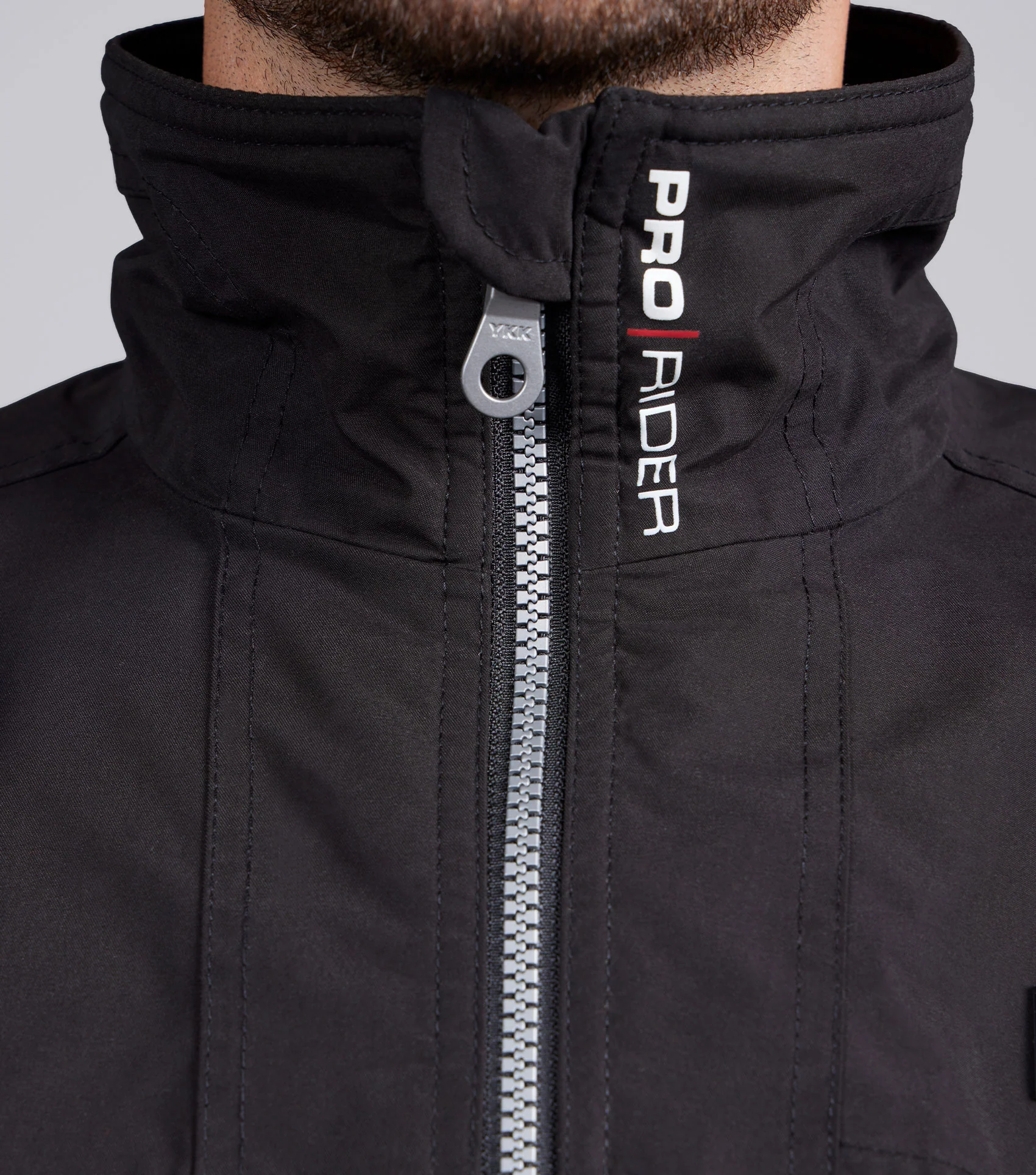 Pro Rider Mens Waterproof Jacket Black - Image 3