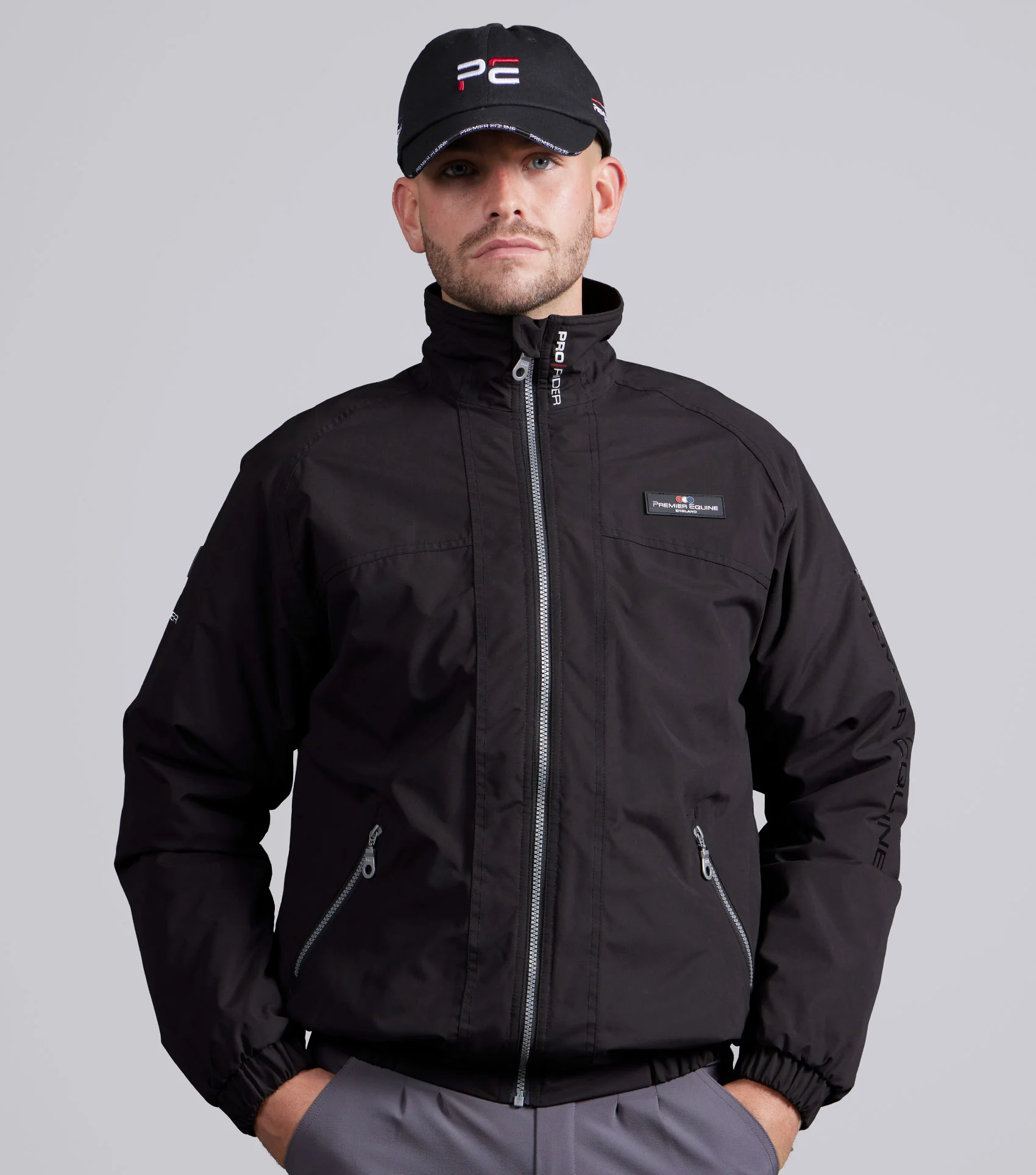 Pro Rider Mens Waterproof Jacket Black - Image 6