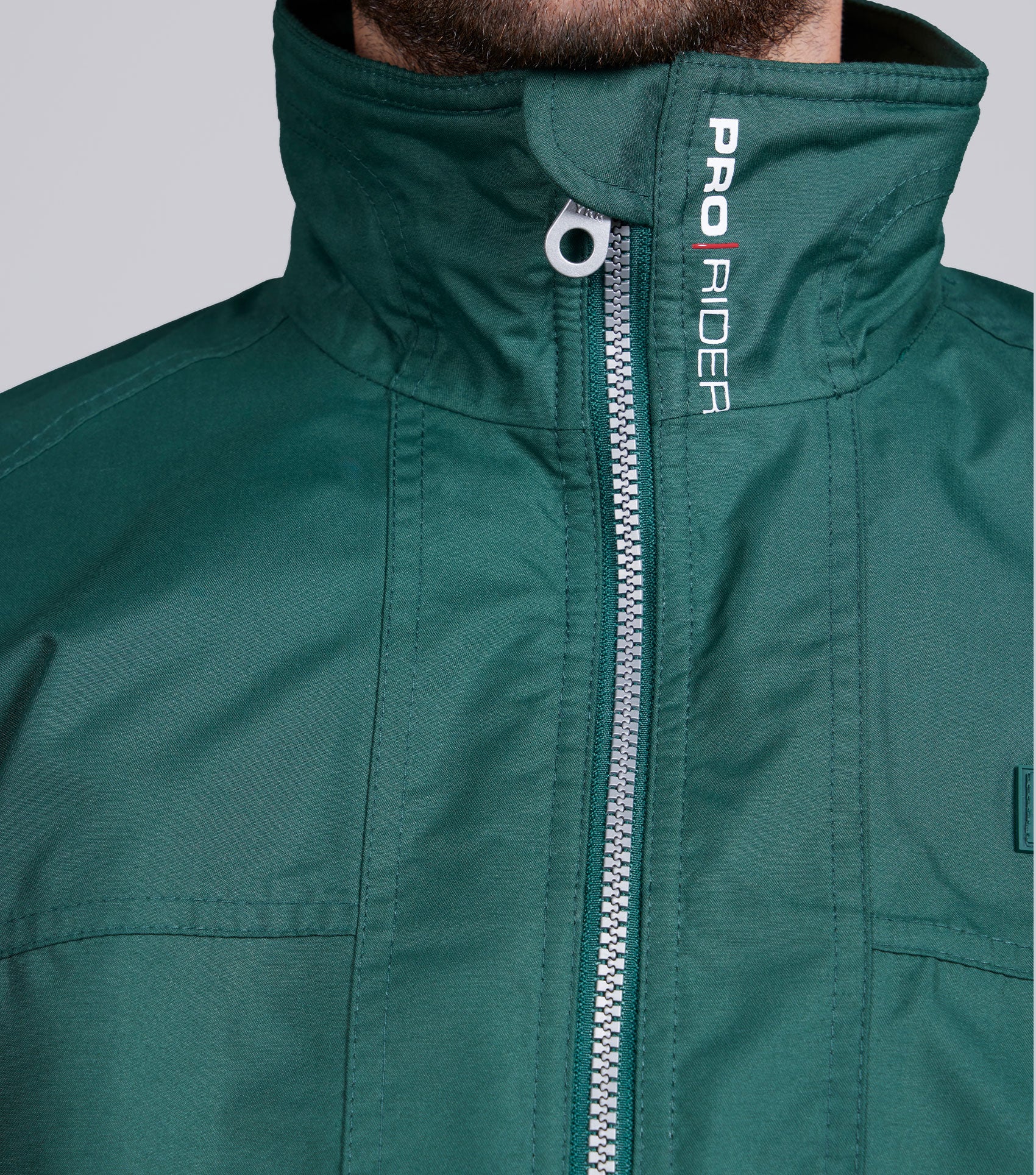 Pro Rider Mens Waterproof Jacket Green - Image 3