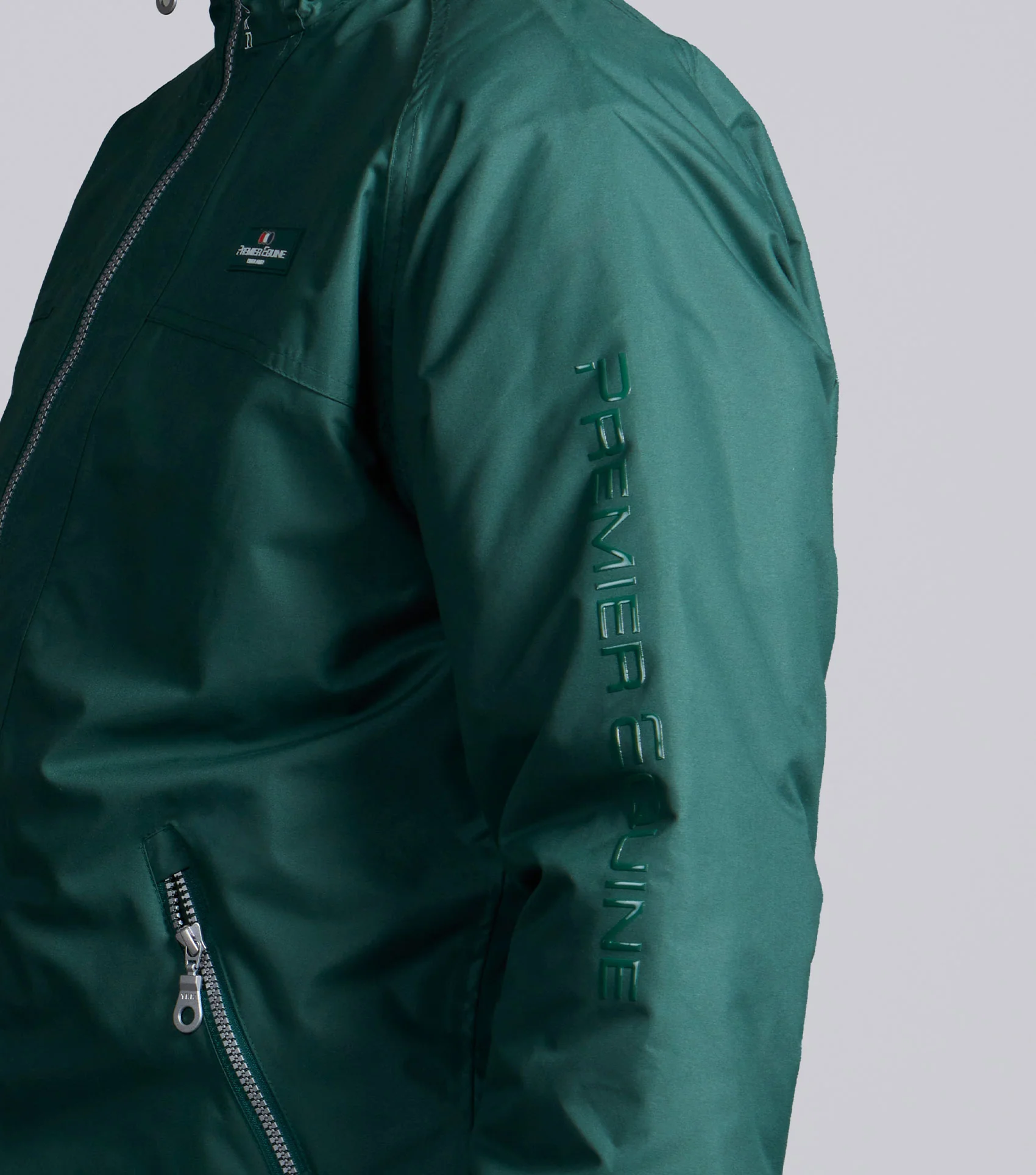 Pro Rider Mens Waterproof Jacket Green - Image 4