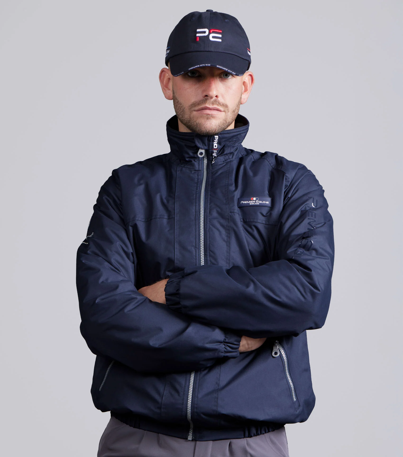 Pro Rider Mens Waterproof Jacket Navy - Image 6