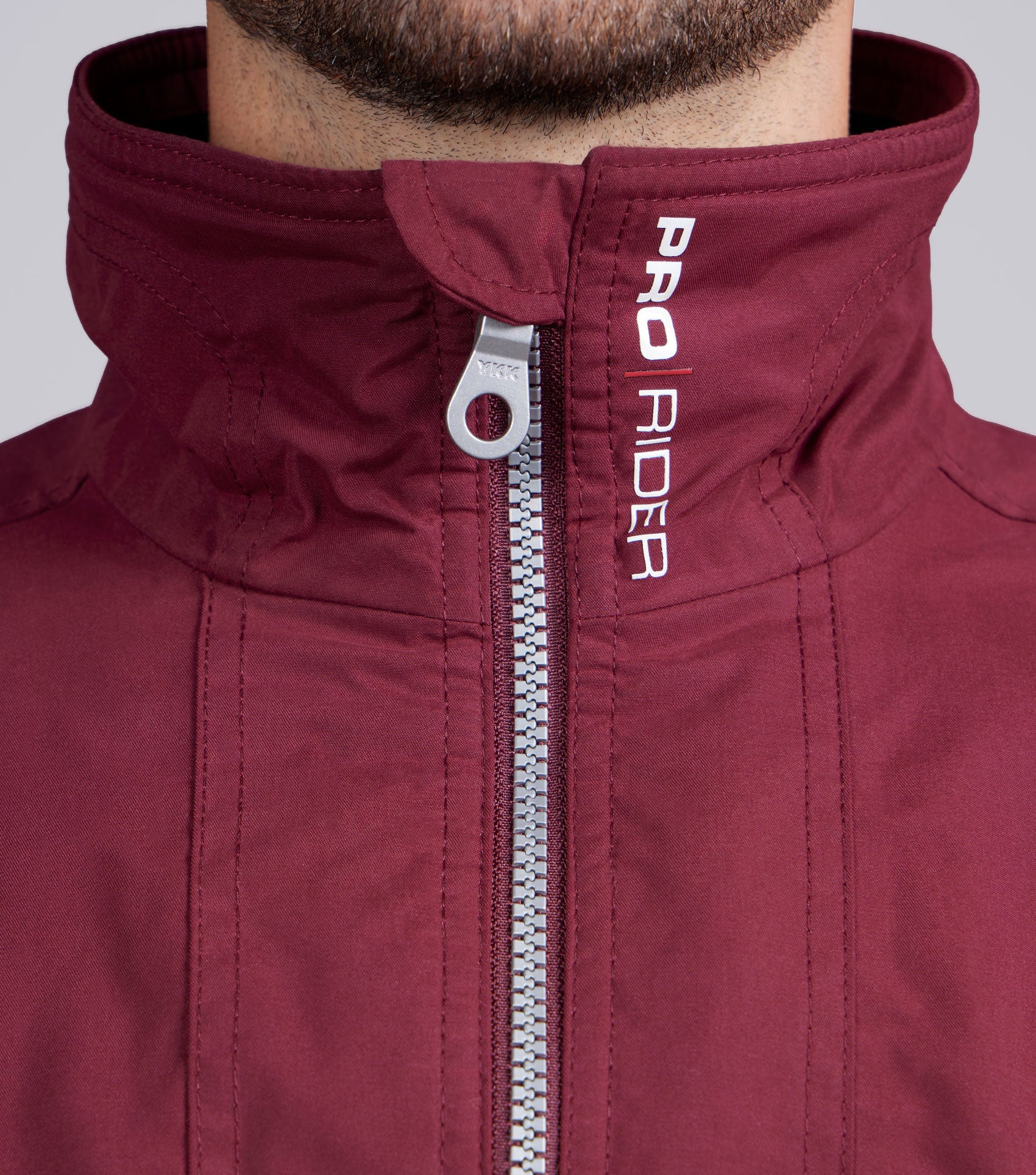 Pro Rider Mens Waterproof Jacket Wine - Image 3