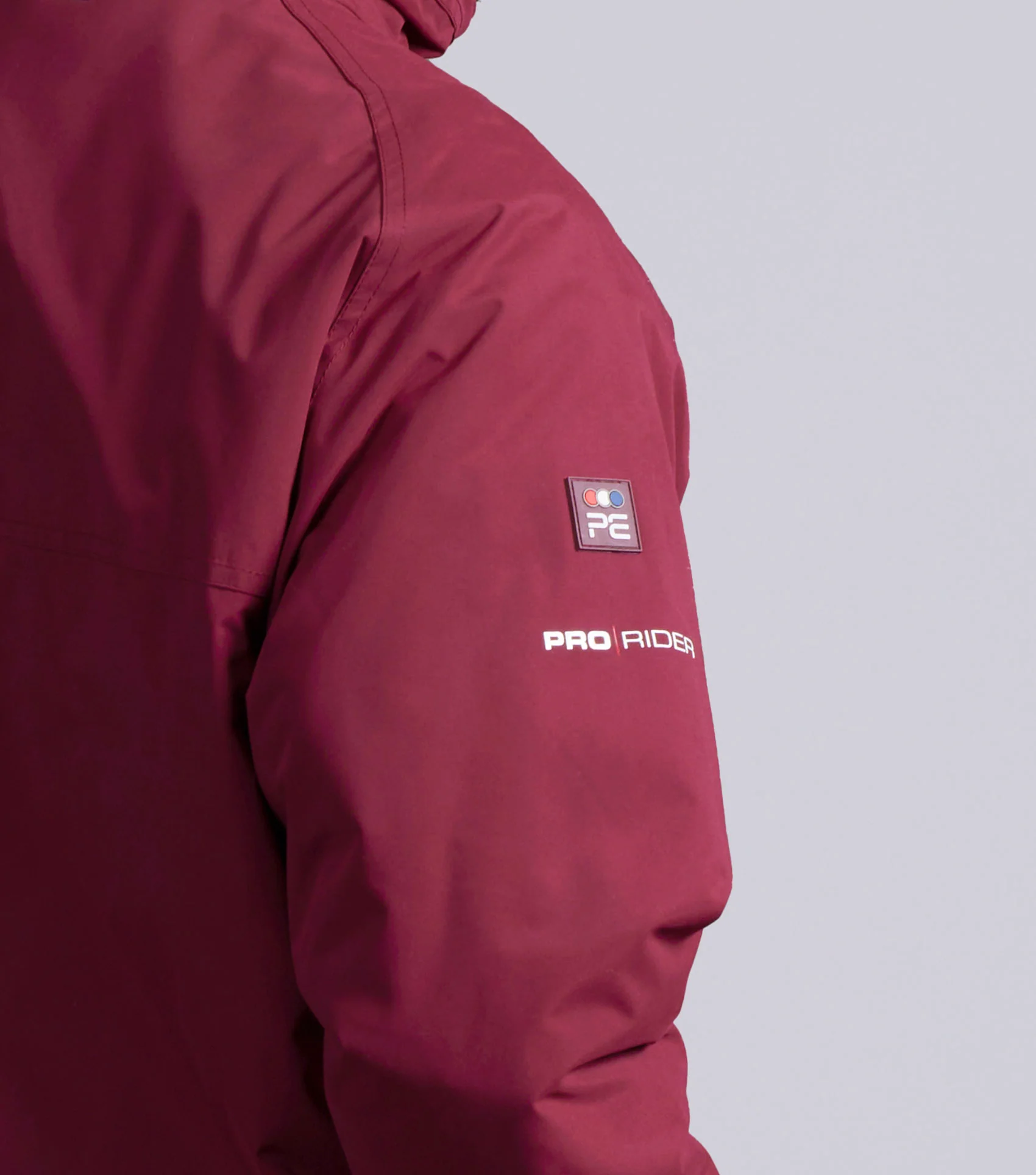 Pro Rider Mens Waterproof Jacket Wine - Image 5