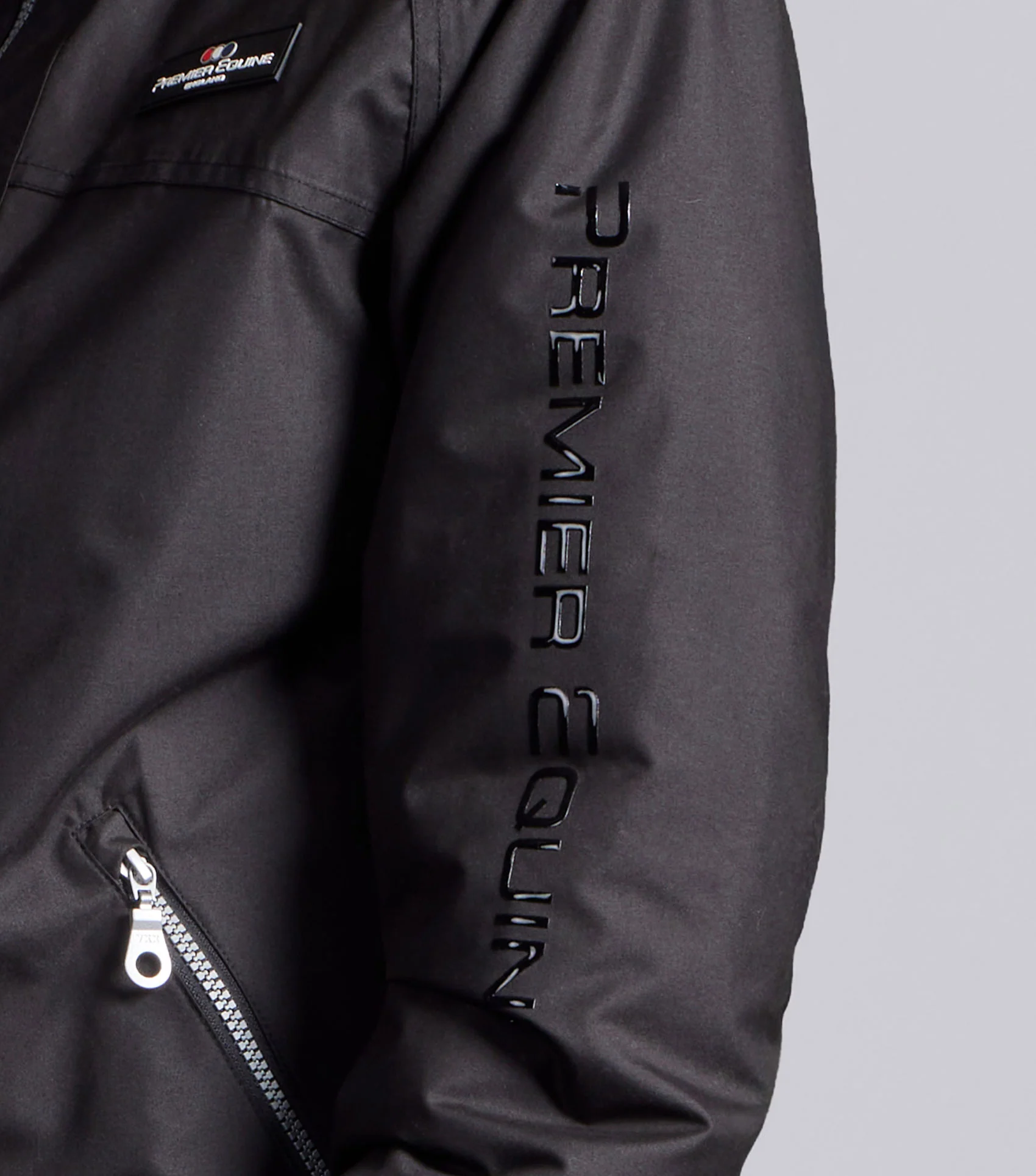 Pro Rider Unisex Waterproof Riding Jacket Black - Image 4
