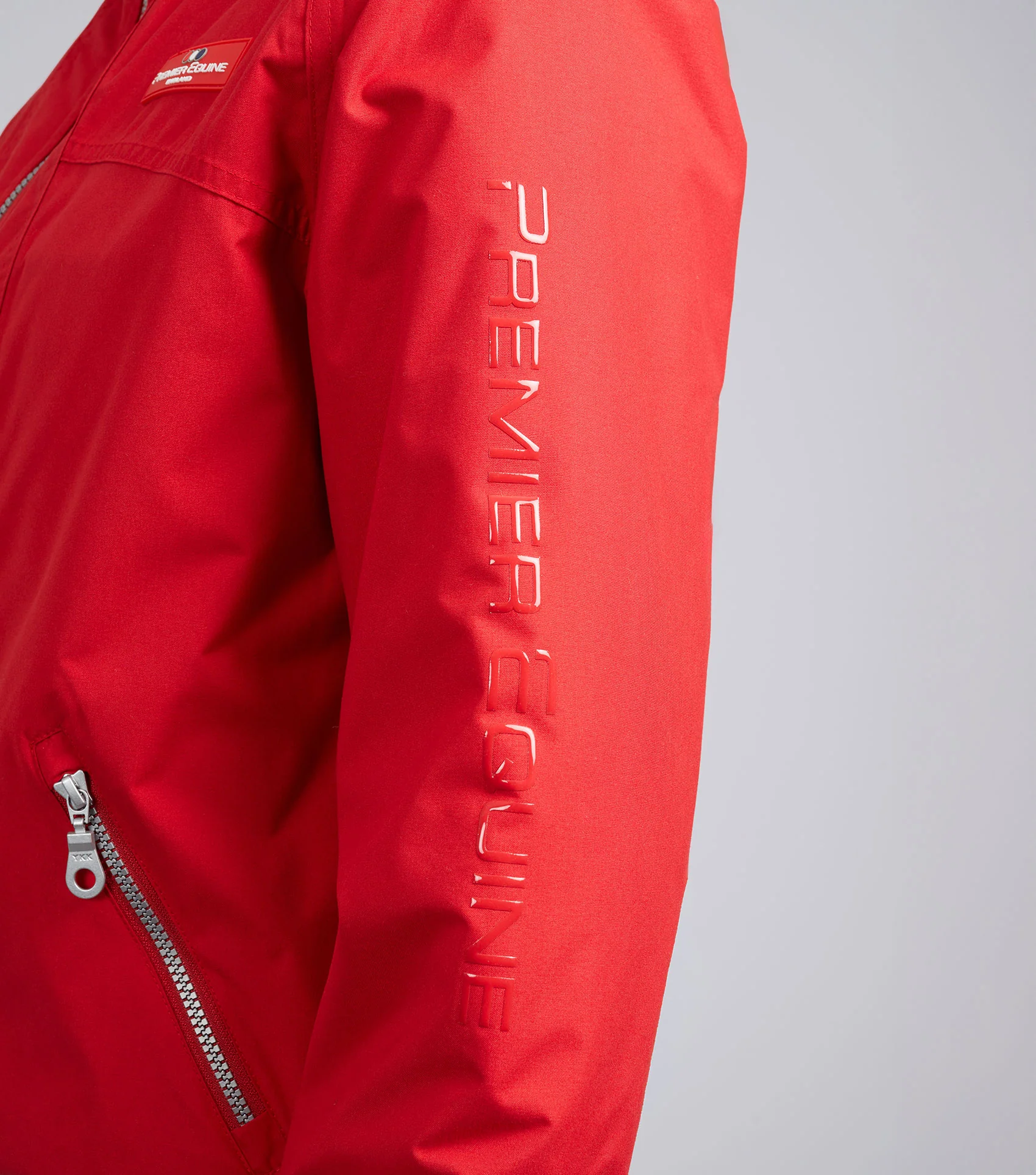 Pro Rider Unisex Waterproof Riding Jacket Red - Image 3
