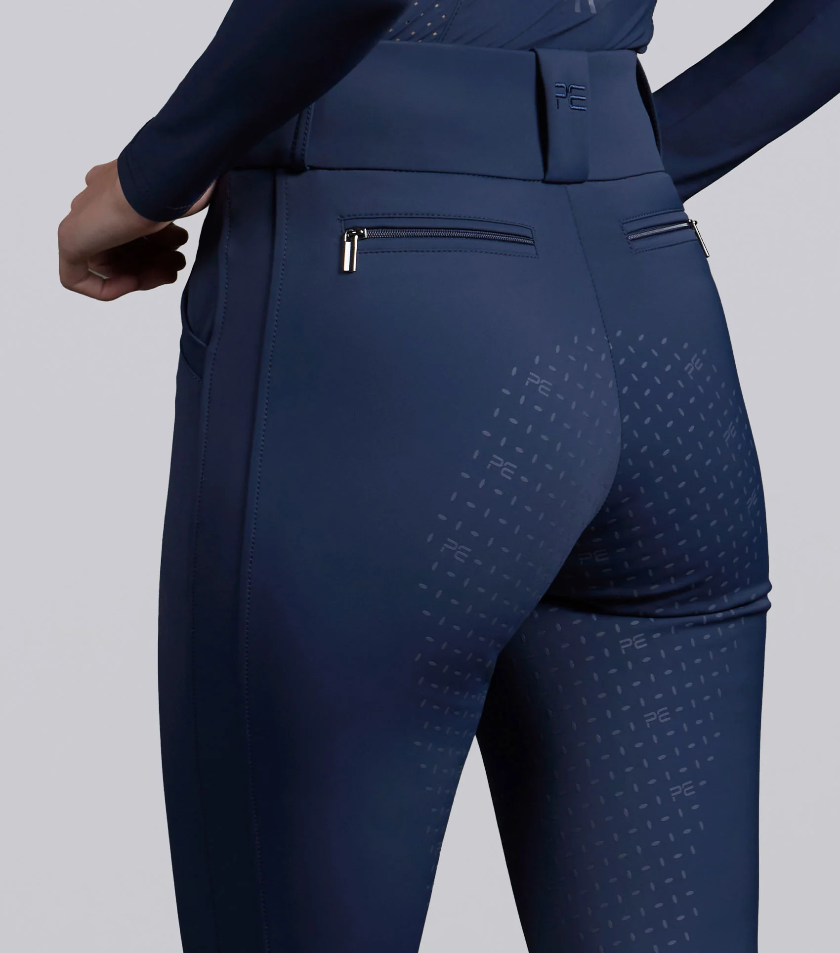 Prospero Riding Breeches Navy - Image 2