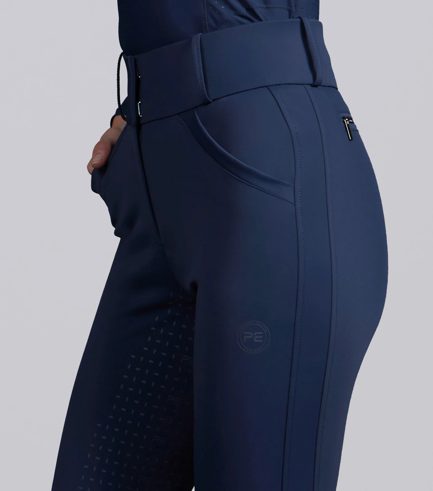 Prospero Riding Breeches Navy - Image 3