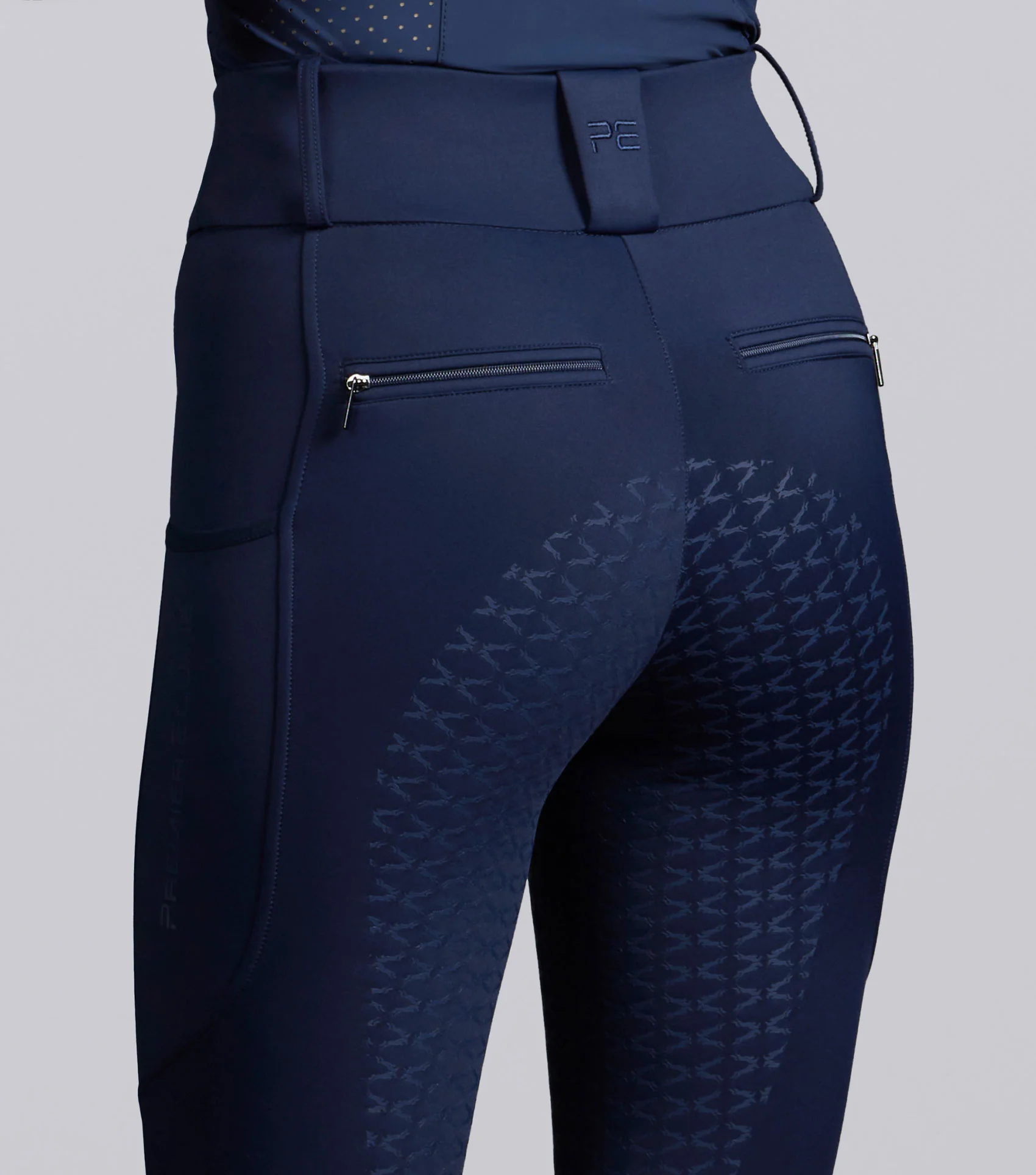 Prospero Riding Tights Navy - Image 2