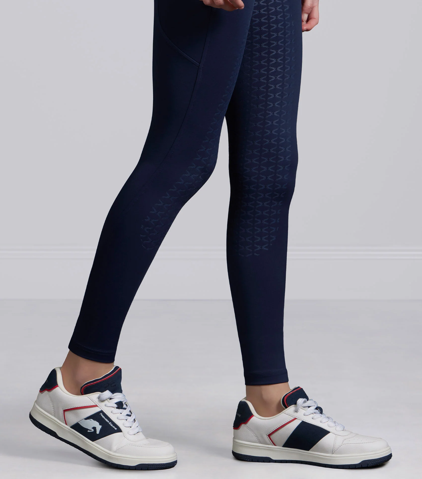 Prospero Riding Tights Navy - Image 5