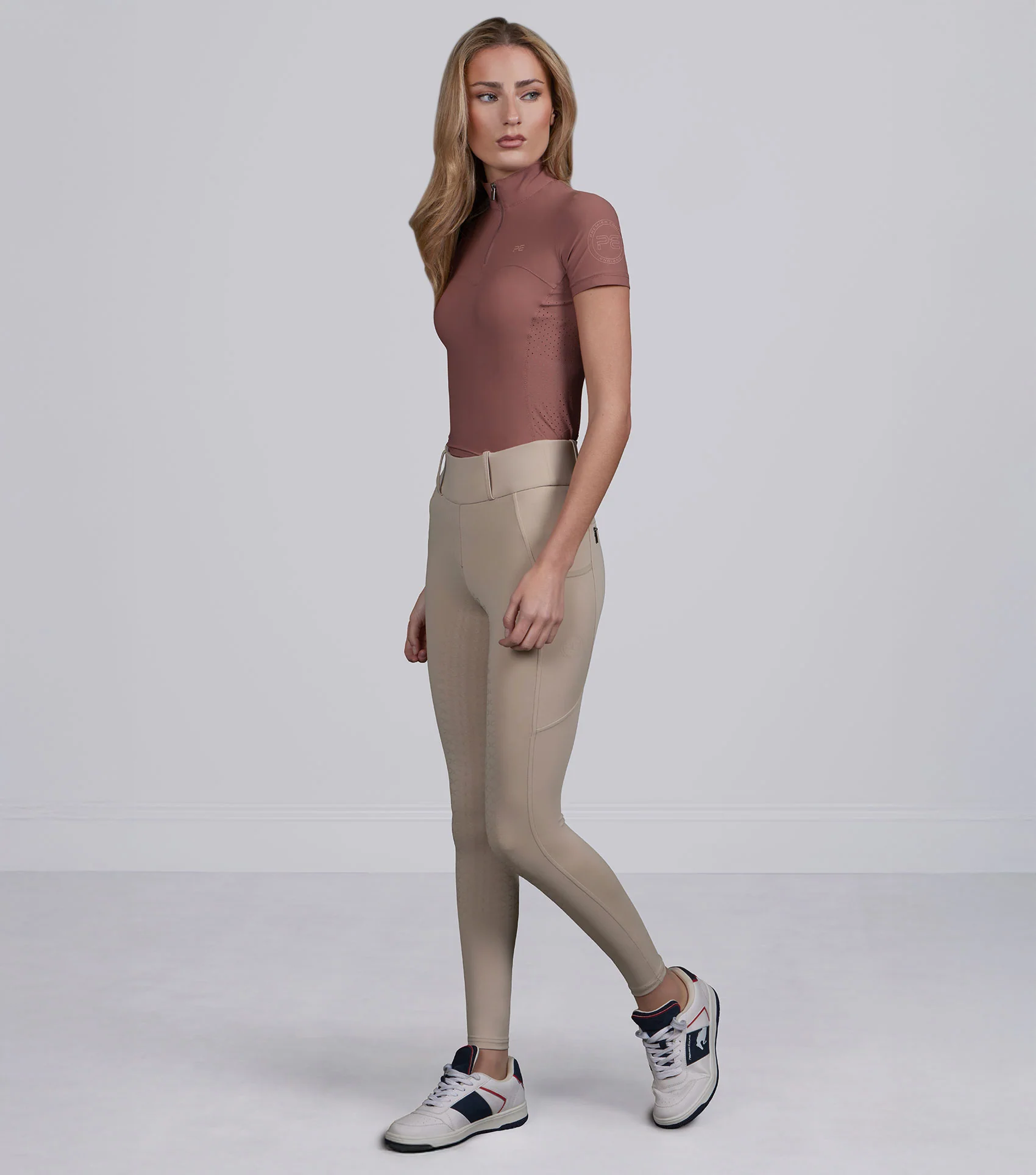 Prospero Short Sleeve Training Top Rosewood - Image 6