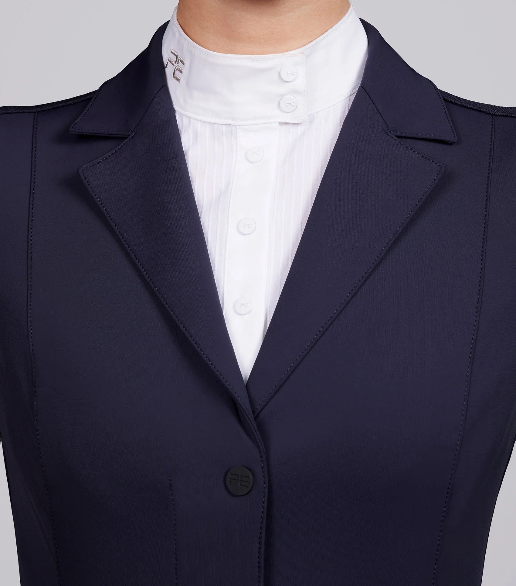 Quarto Ladies Competition Jacket French Navy - Image 3