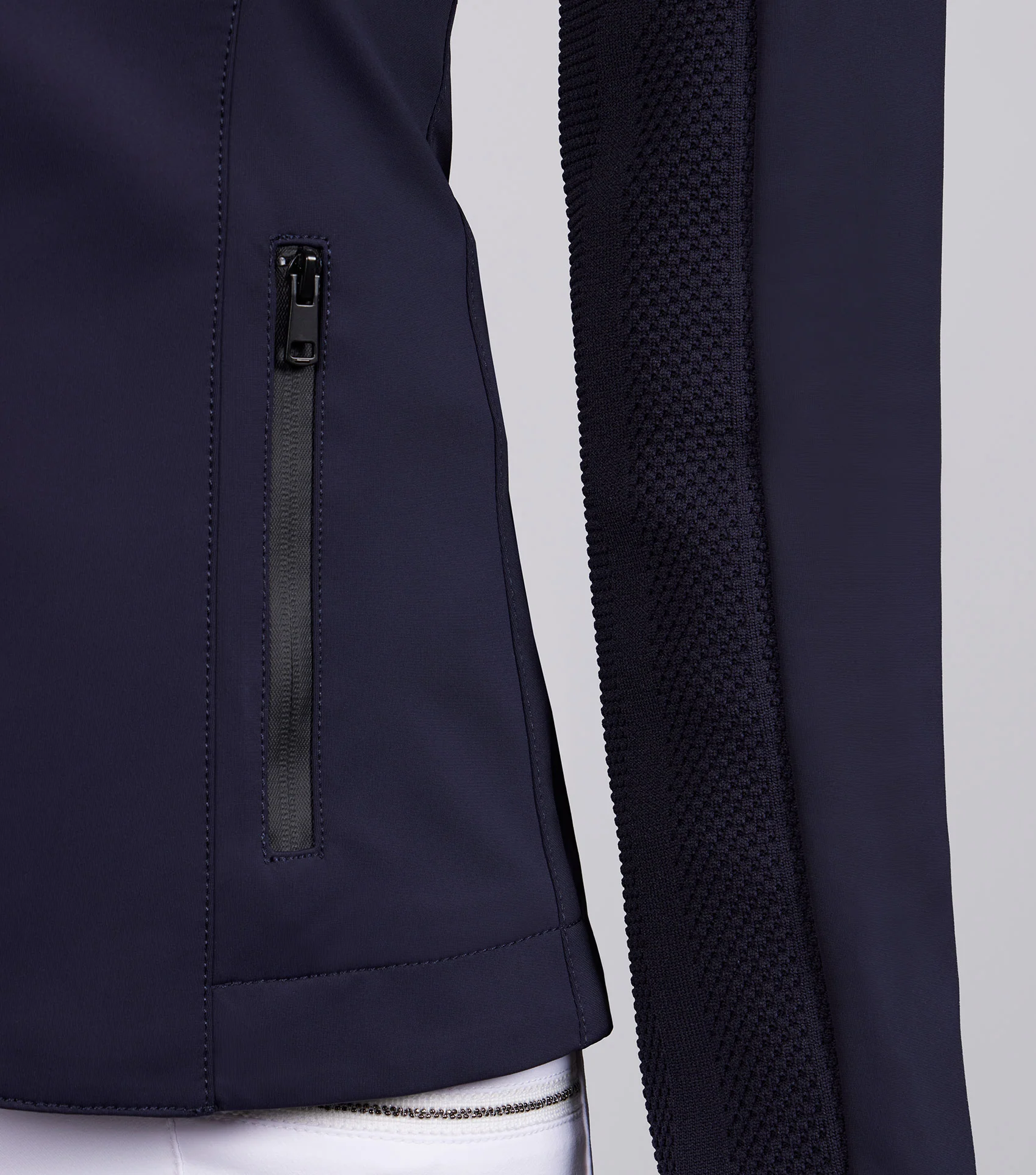 Quarto Ladies Competition Jacket French Navy - Image 5