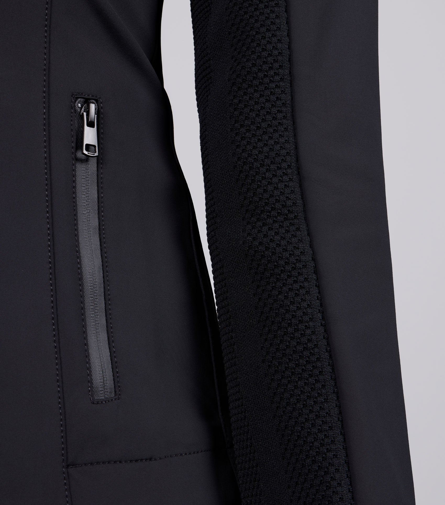 Quarto Ladies Competition Jacket Jet Black - Image 5