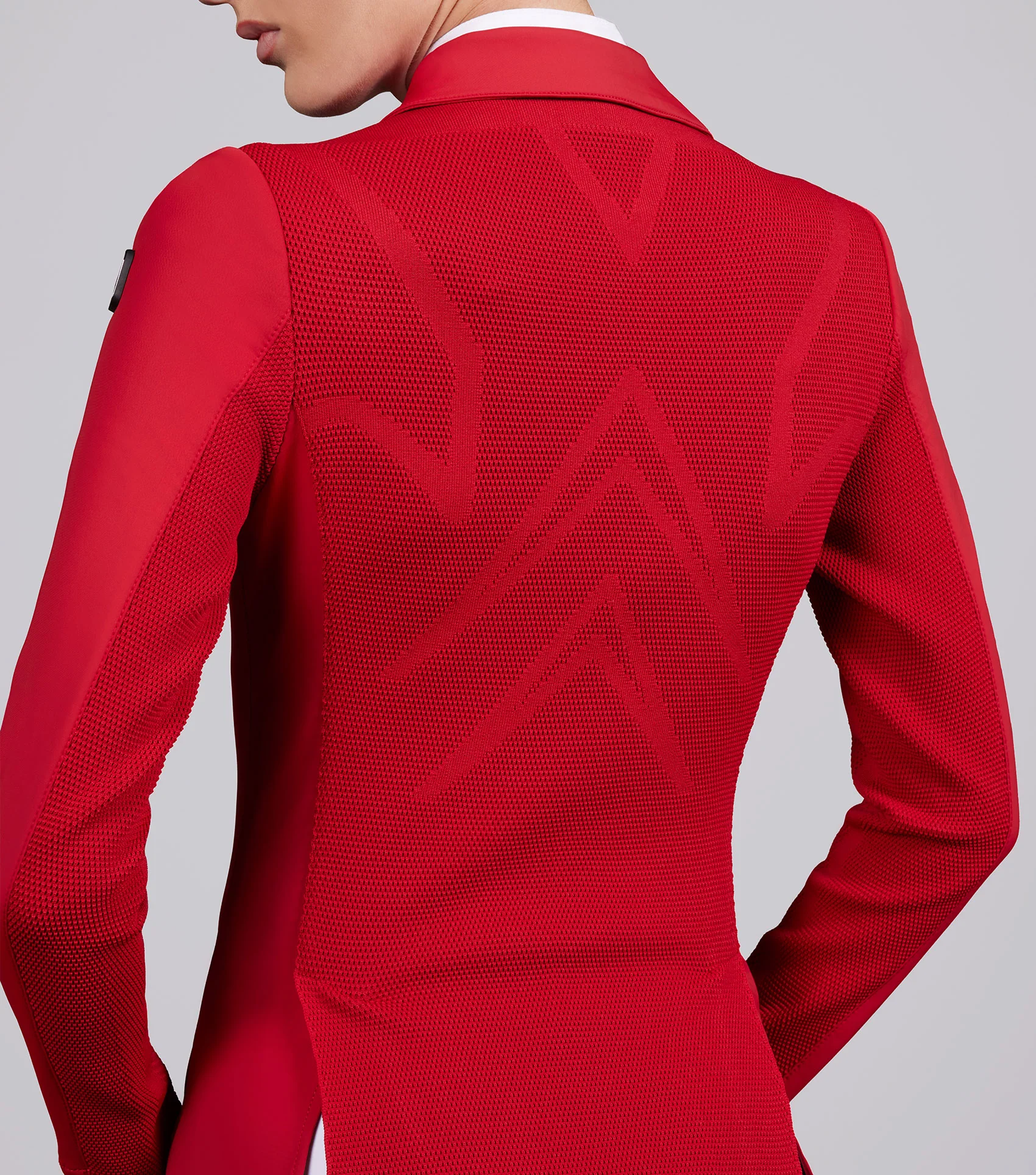 Quarto Ladies Competition Jacket London Red - Image 2