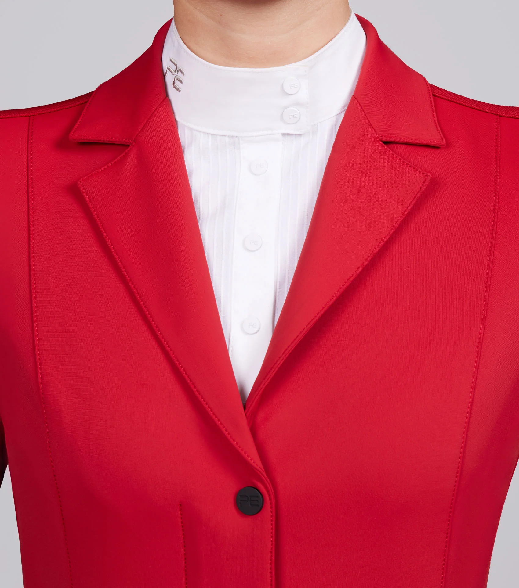 Quarto Ladies Competition Jacket London Red - Image 3
