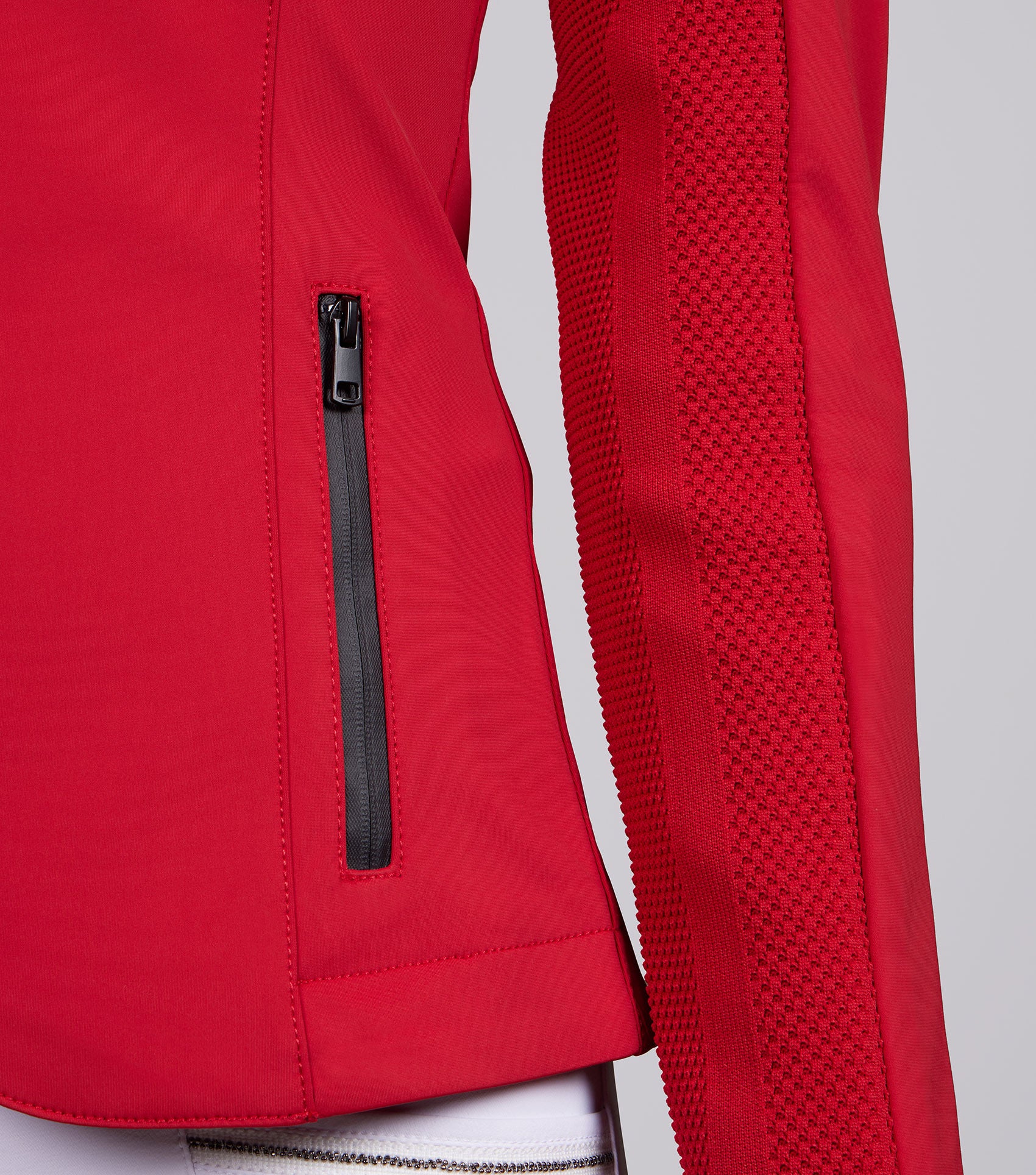 Quarto Ladies Competition Jacket London Red - Image 5