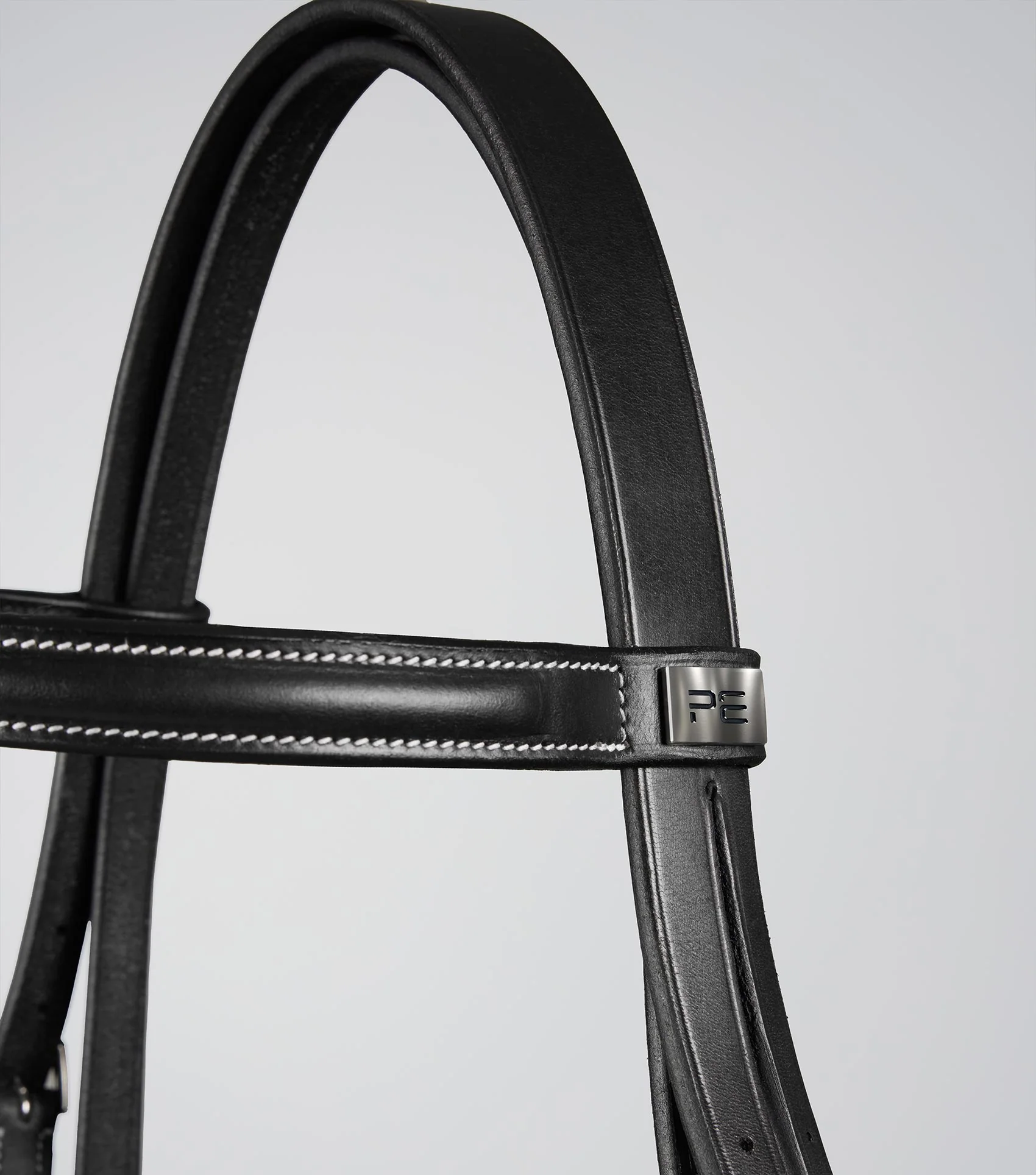 Raised Browband for Raised Jump Bridle Black - Image 3