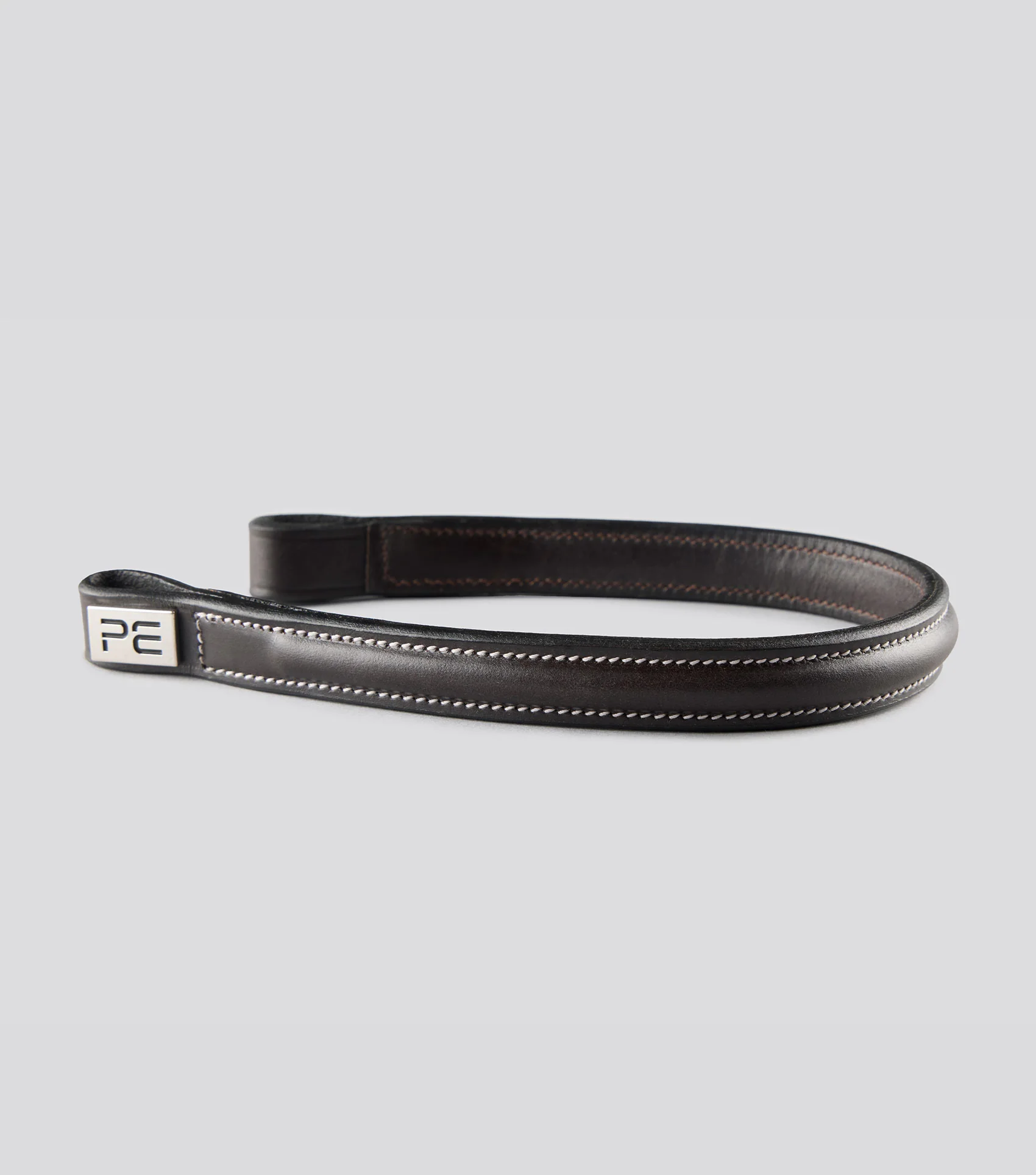 Raised Browband for Raised Jump Bridle Dark Havana