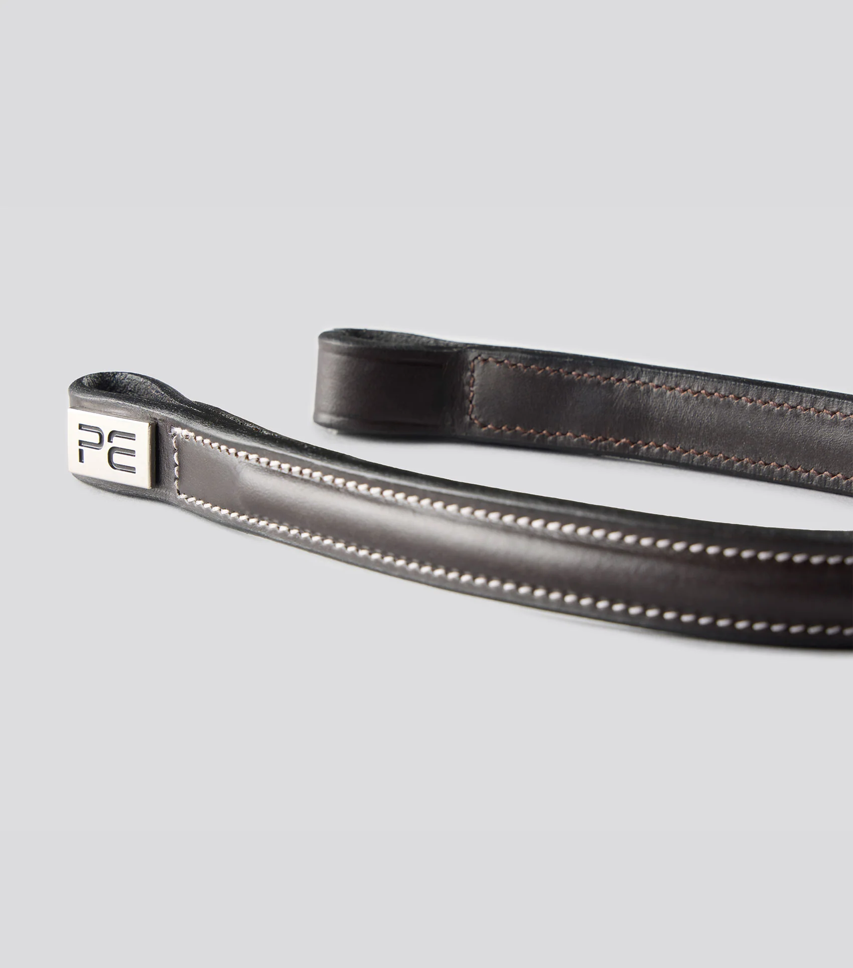 Raised Browband for Raised Jump Bridle Dark Havana - Image 4