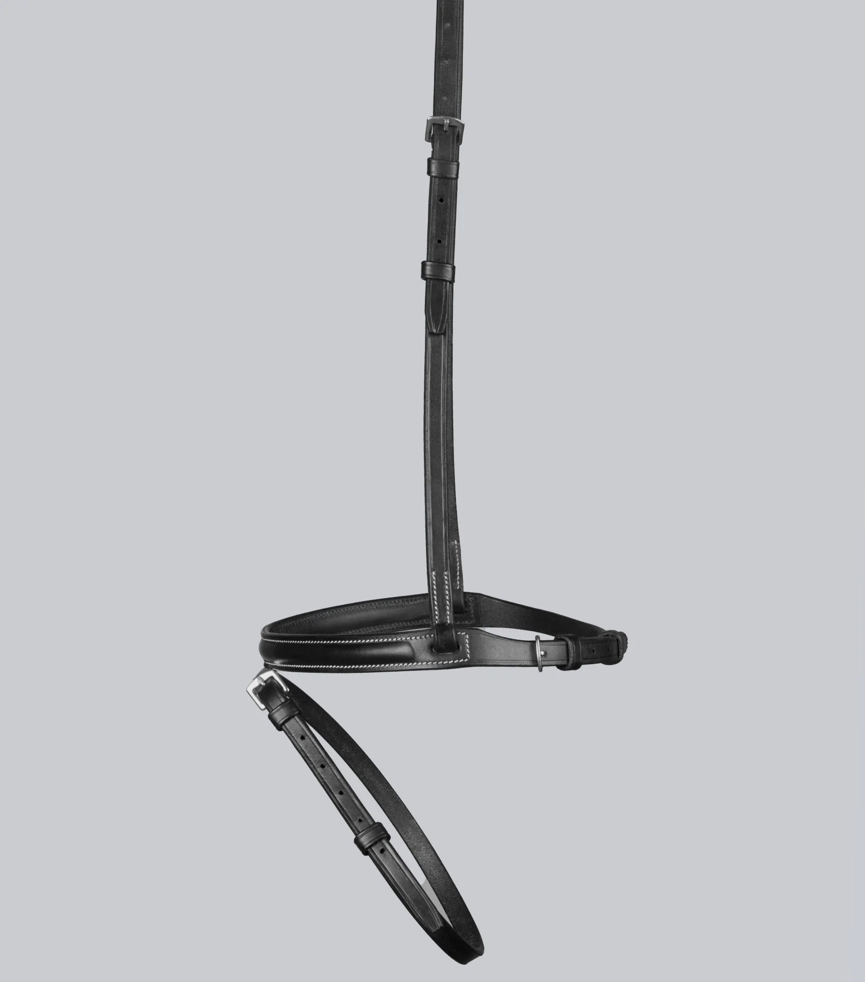 Raised Jumping Noseband Black - Image 3